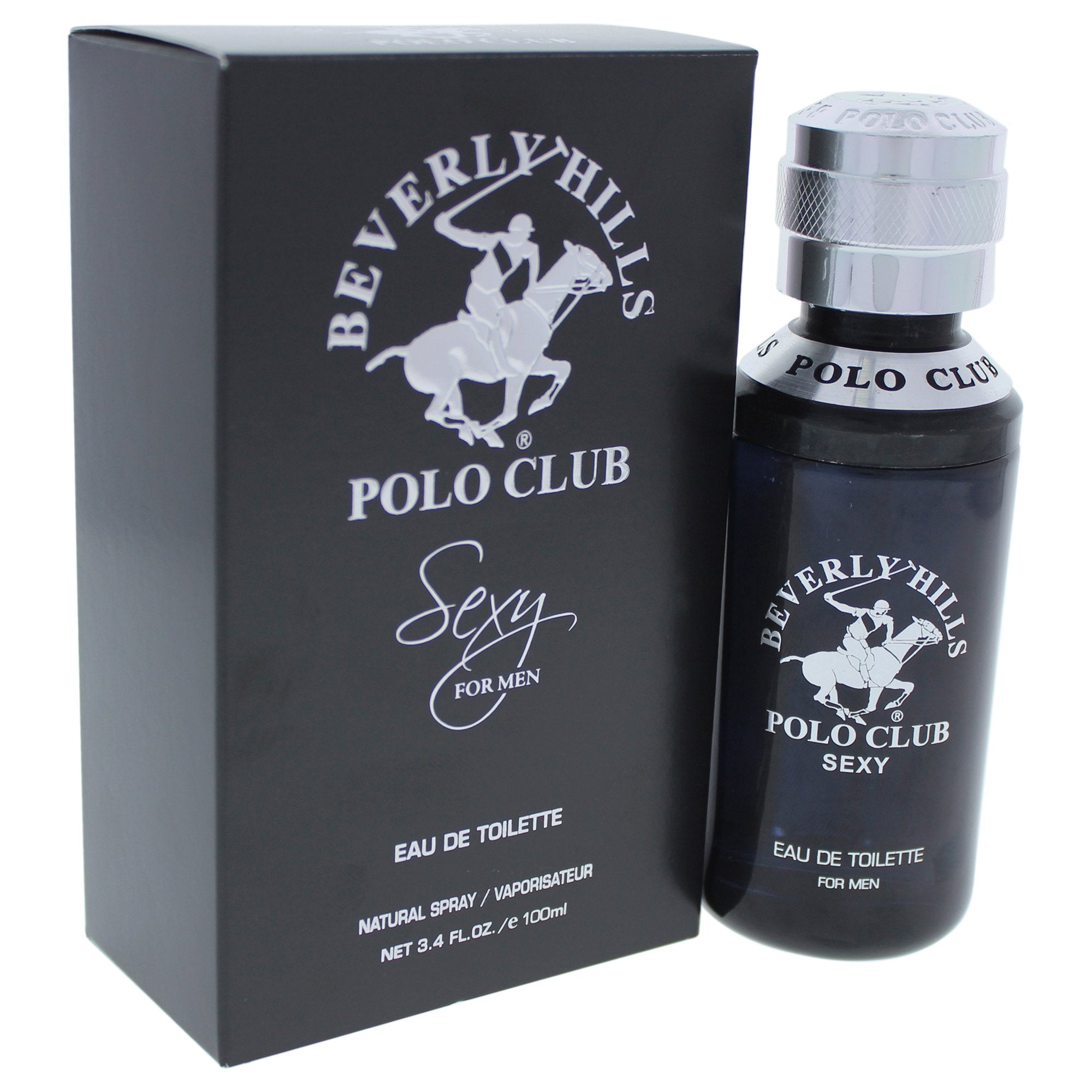 Beverly Hills Polo Club Sexy Eau De Toilette Spray For Men, 34 Ounce