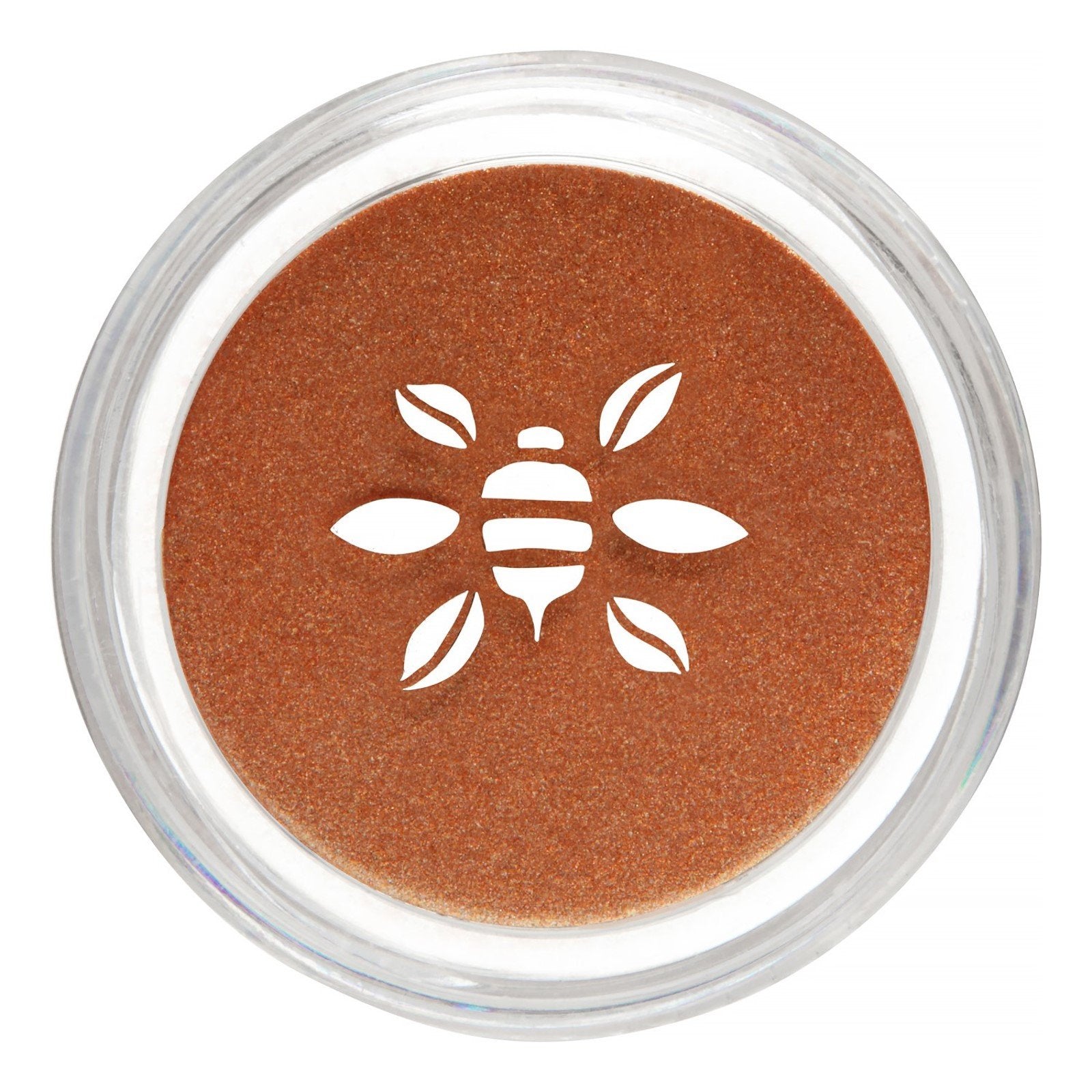 Honeybee Gardens PowderColors, Clean Mineral Eye Shadow in Sedona, Shimmery Bright Copper, Versatile, Portable, & Skin-Friendly,