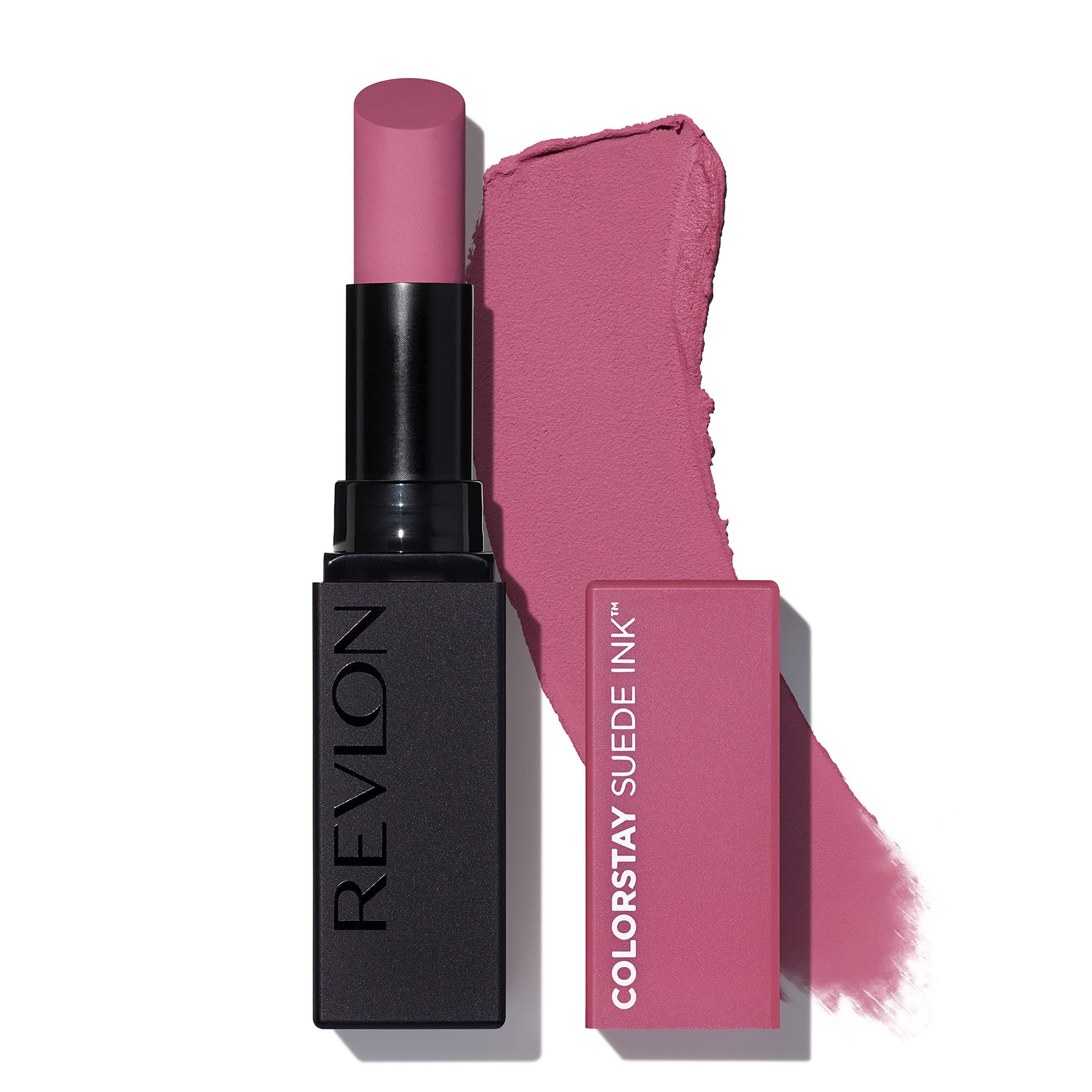 Revlon Lipstick, Colorstay Suede Ink, Built-In Primer, Infused With Vitamin E, Waterproof, Smudge-Proof, Matte Color, 009 In Cha