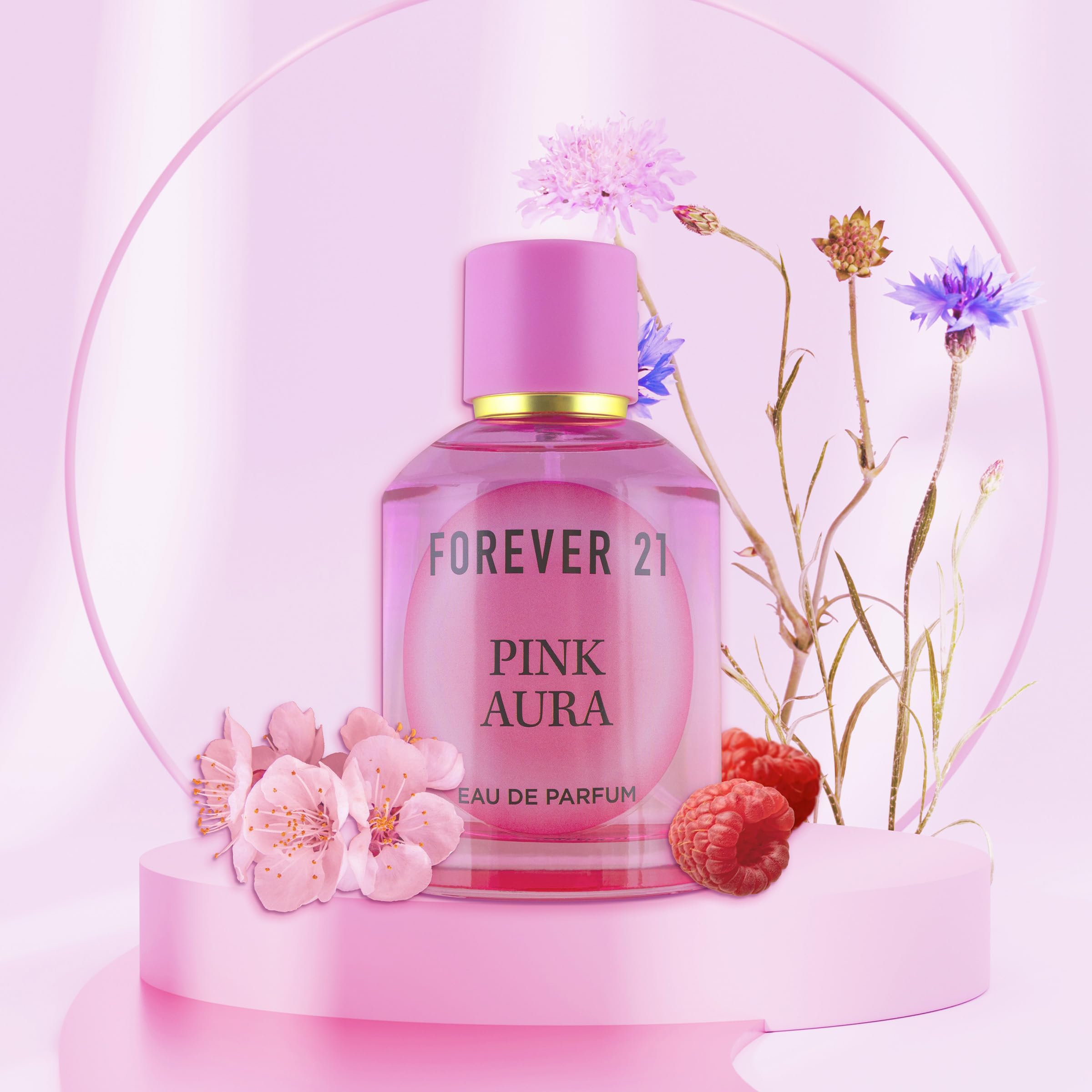 Forever 21 Pink Aura By Forever 21, 3.4 Oz Eau De Parfum Spray For Women