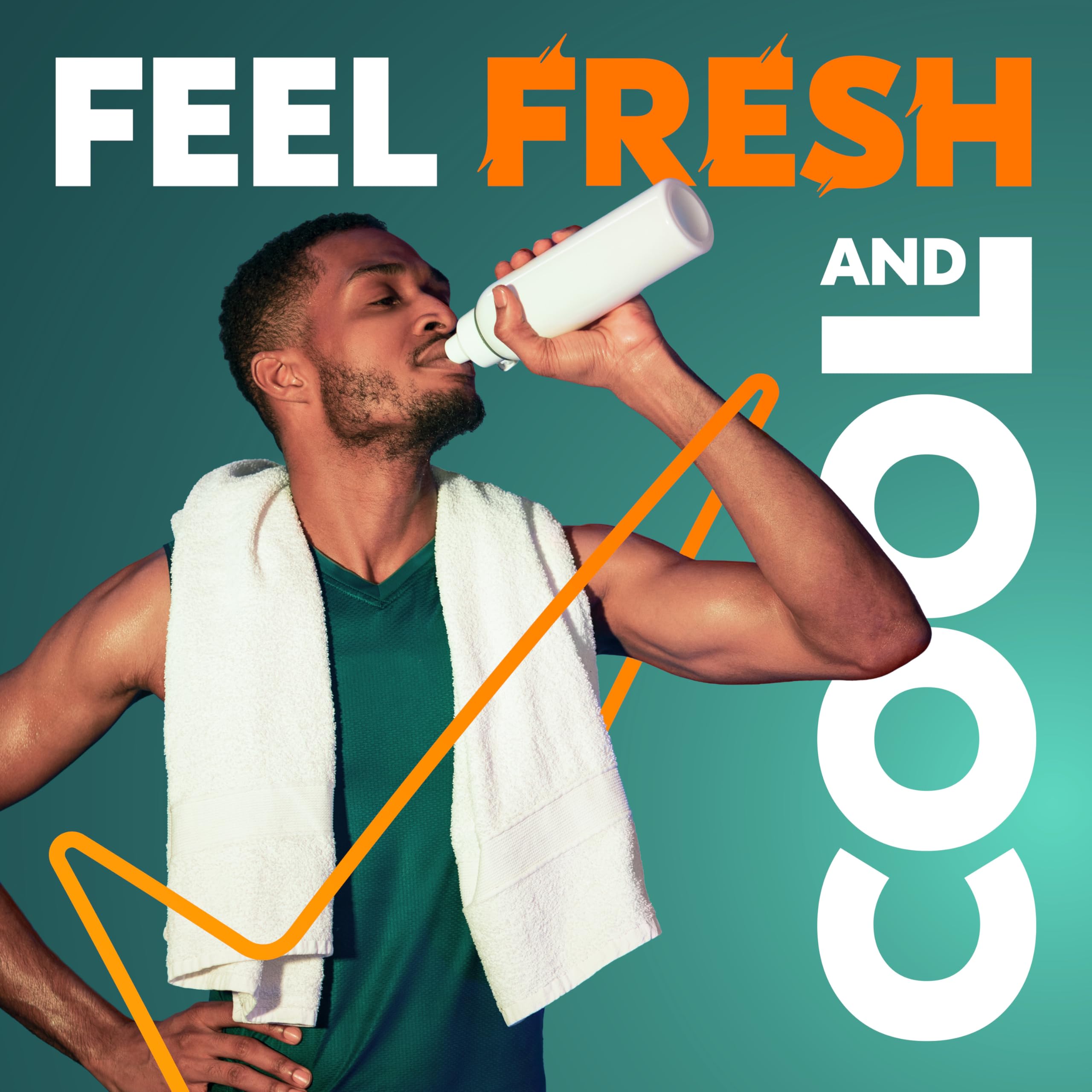 Degree All Day Fresh Body Wash Fresh Citrus Deep Cleansing 20 oz