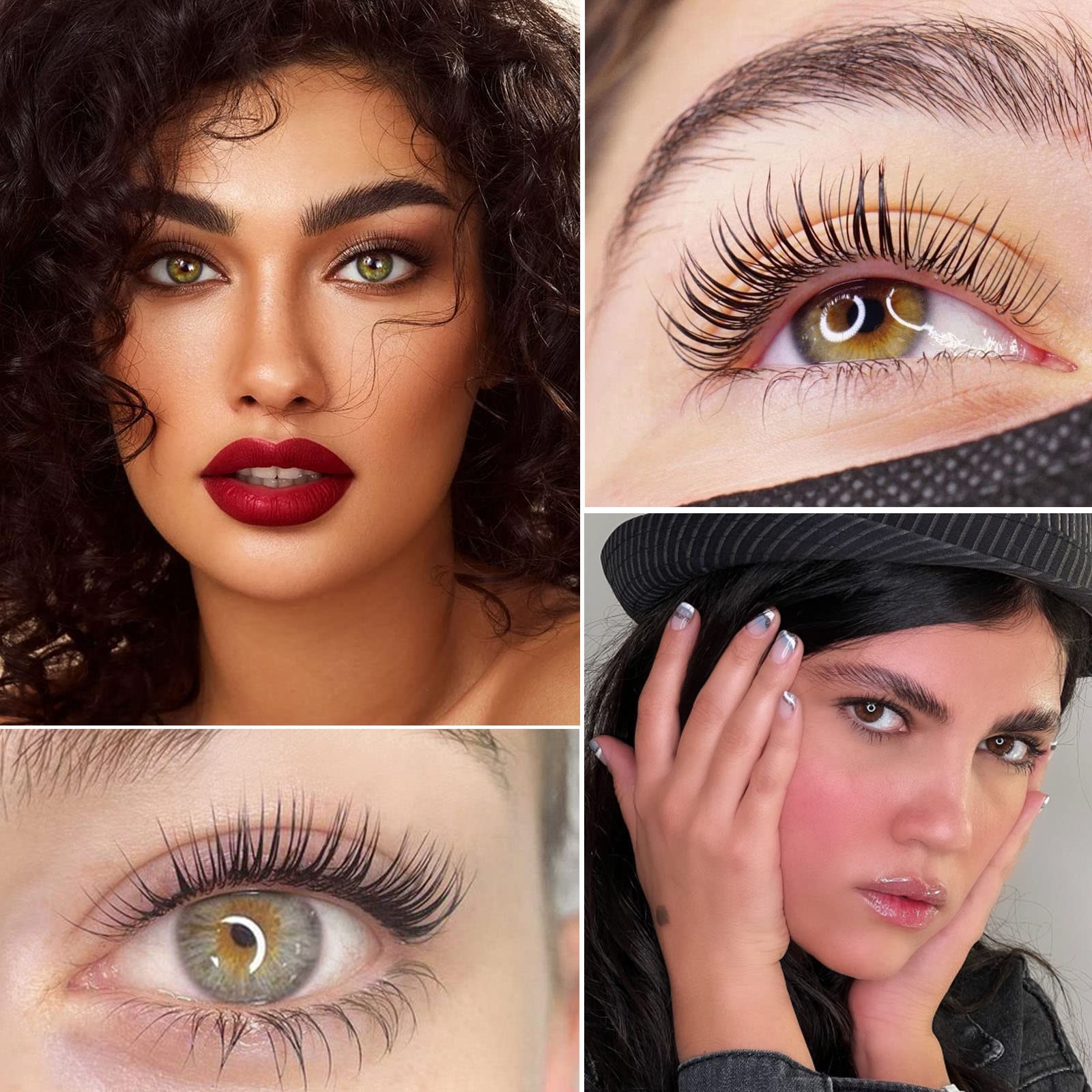 PERMANIA Lash Lift with Black Color Kit, Quick Eyelash & Brow Lamination 15 Mins Coloring Natural Black Result in Lash Enhancers