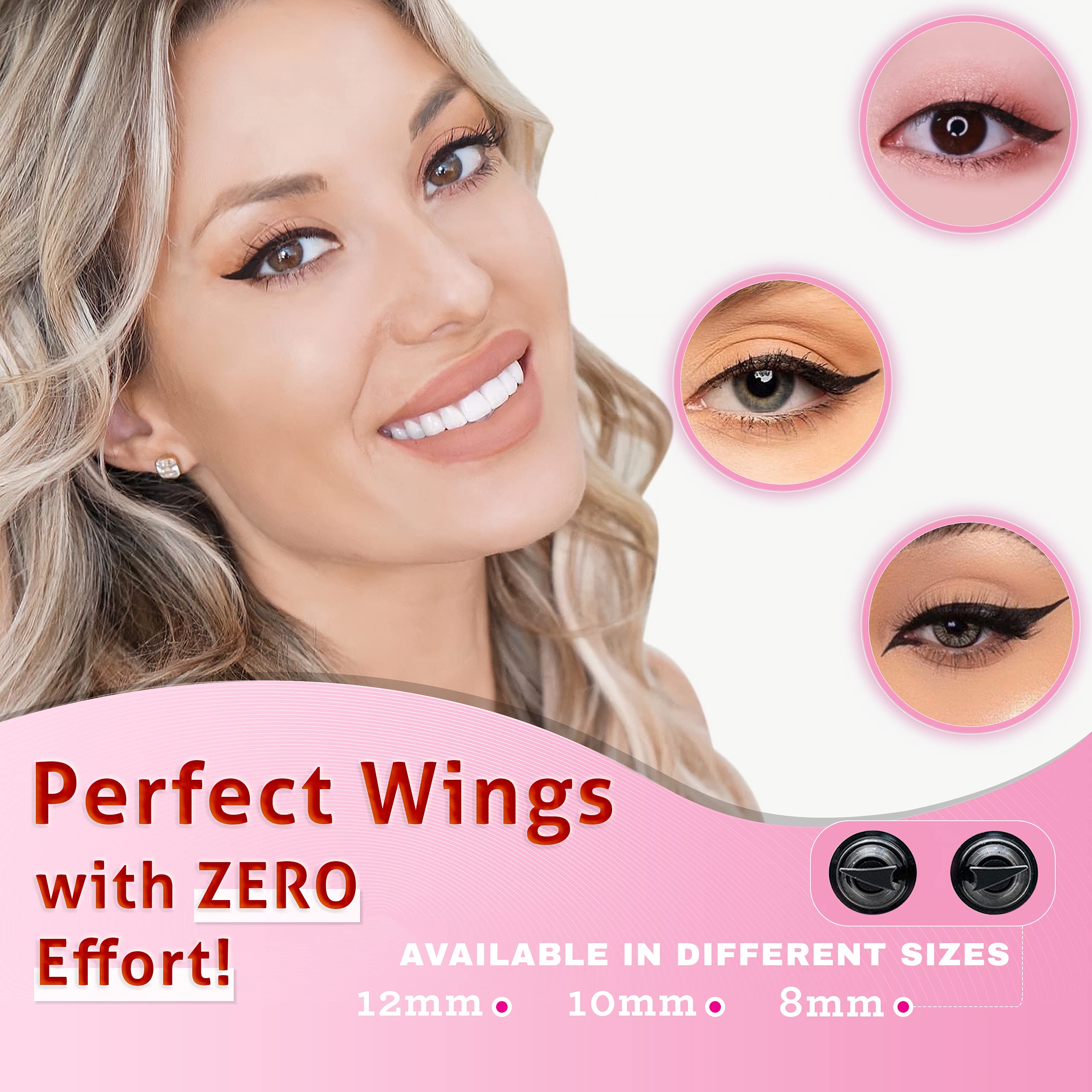The Flick Stick Winged Eyeliner Stamp By Lovoir, Waterproof Make Up, Smudgeproof, Long Lasting Liquid Eye Liner Pen, Vamp Style