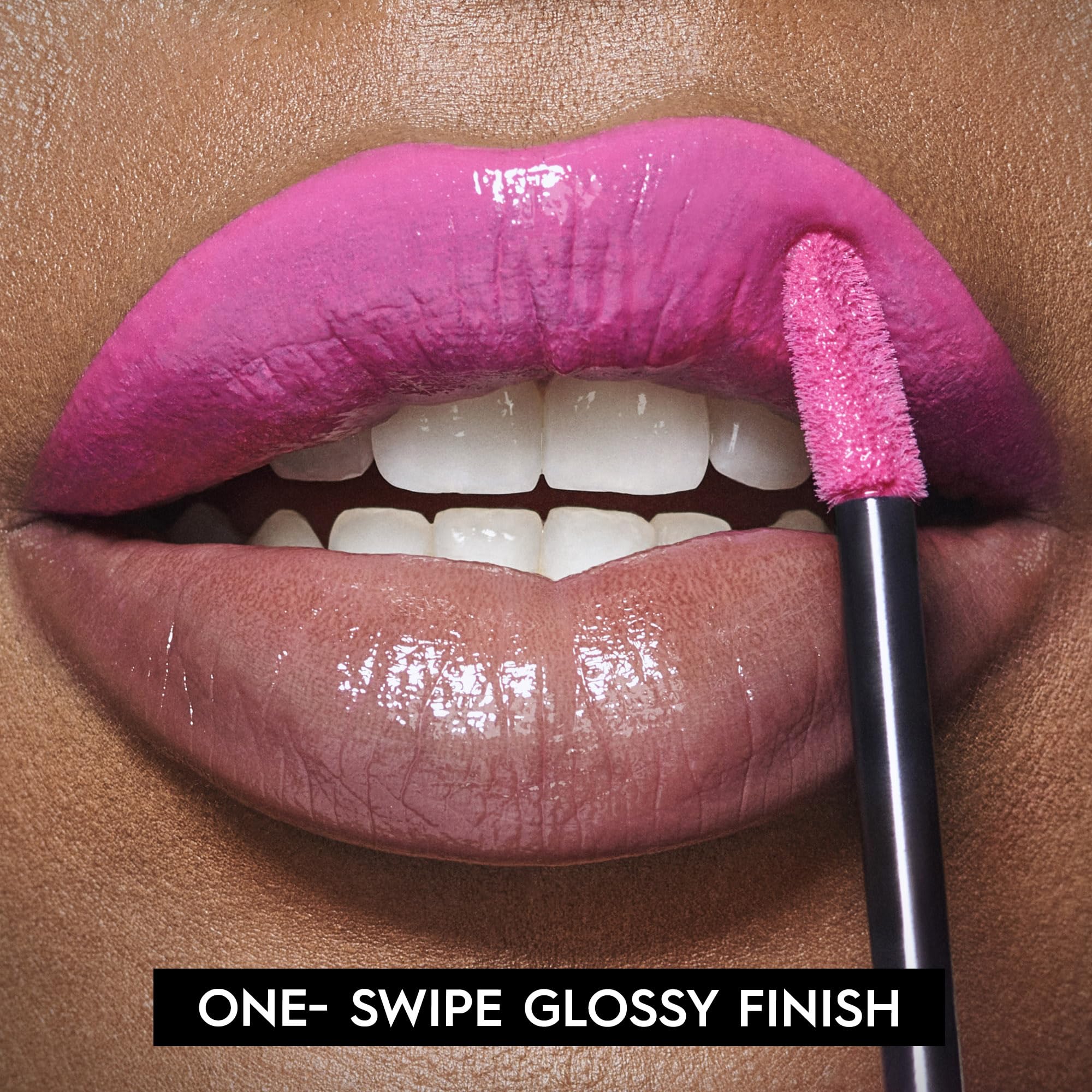 Urban Decay Vice Lip Bond Glossy Longwear Liquid Lipstick (Shock Value - Hot Pink), Transfer-Proof, Smudge-Proof, Bold Longwear