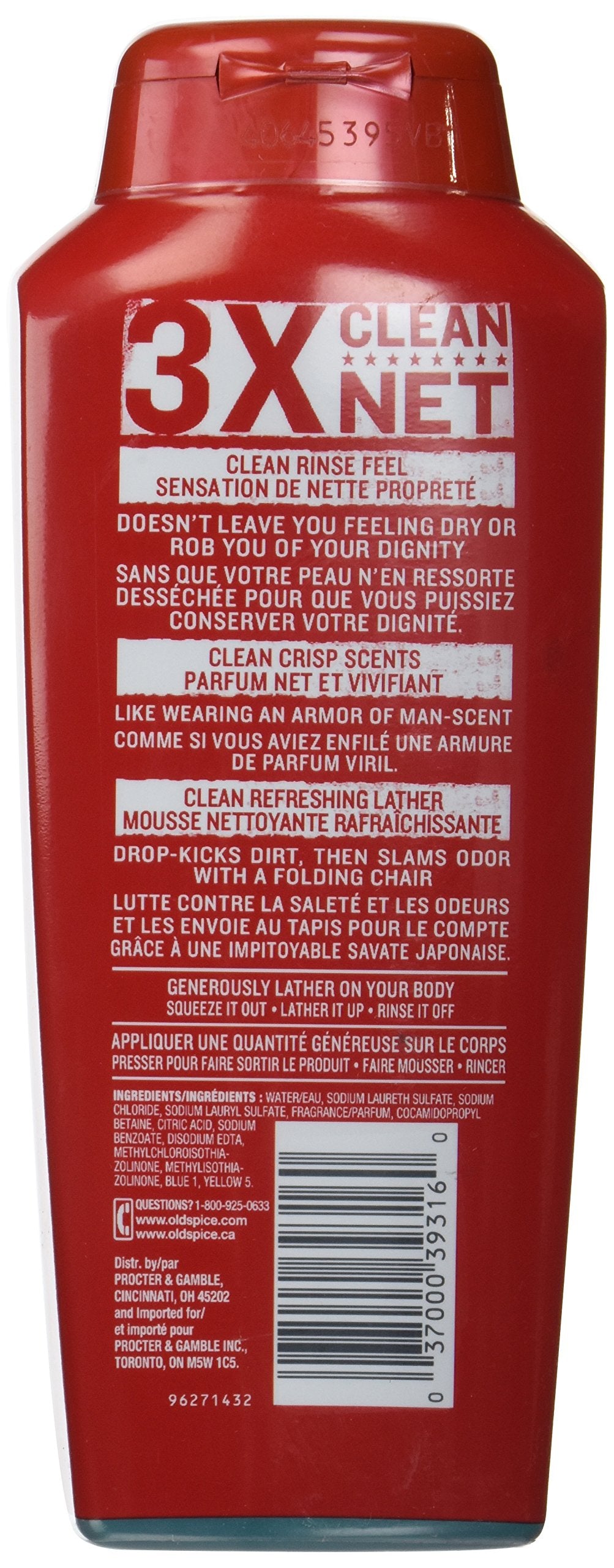 Oldspice 18Oz Body Wash (Pack Of 3)