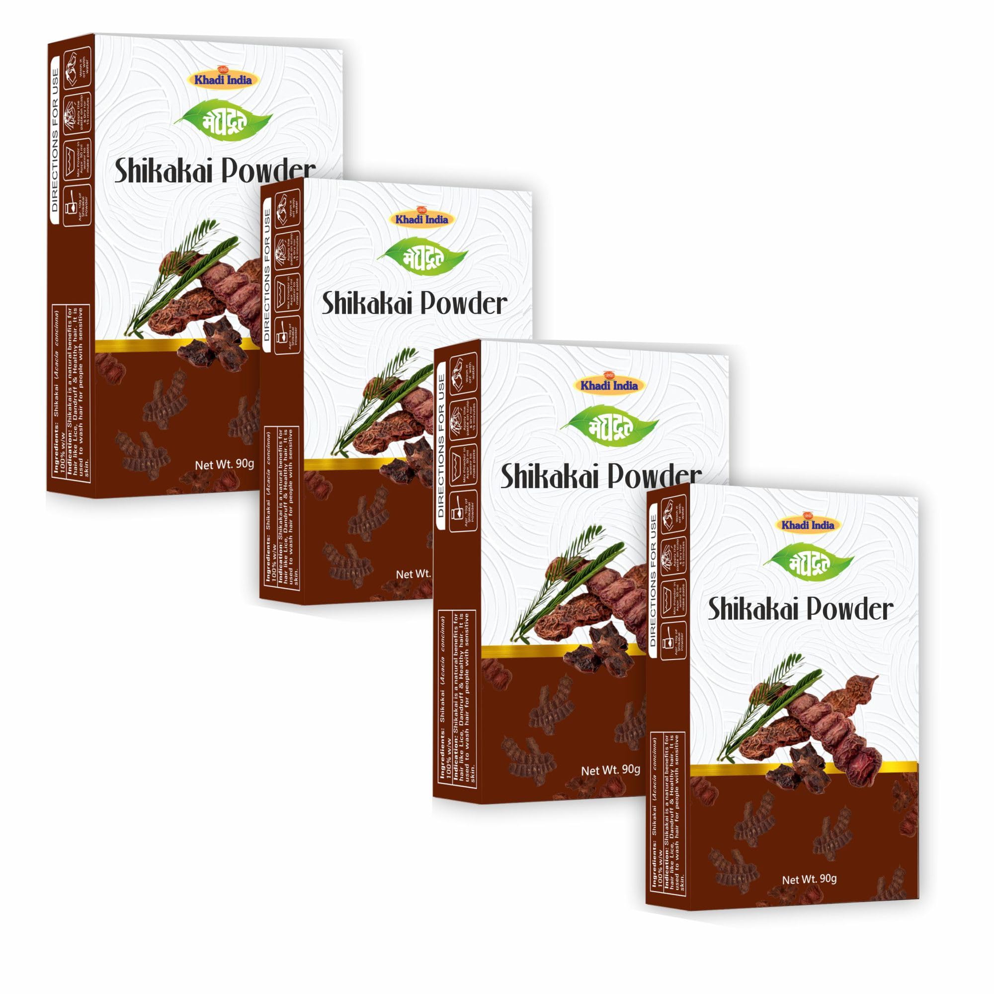 Shikakai Powder For Frizzy, Soft & Shiny Hair | Acacia Concinna For Hair Care | Strengthening, Nourish, Conditioner & Cleanser 