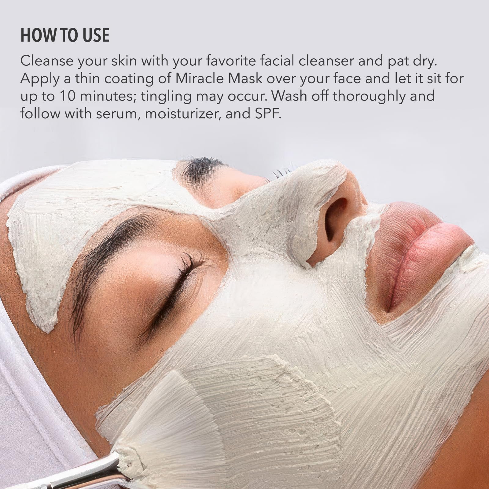Hydropeptide Miracle Mask, Peptide Treatment To Lift, Glow & Firm, 0.5 Ounce