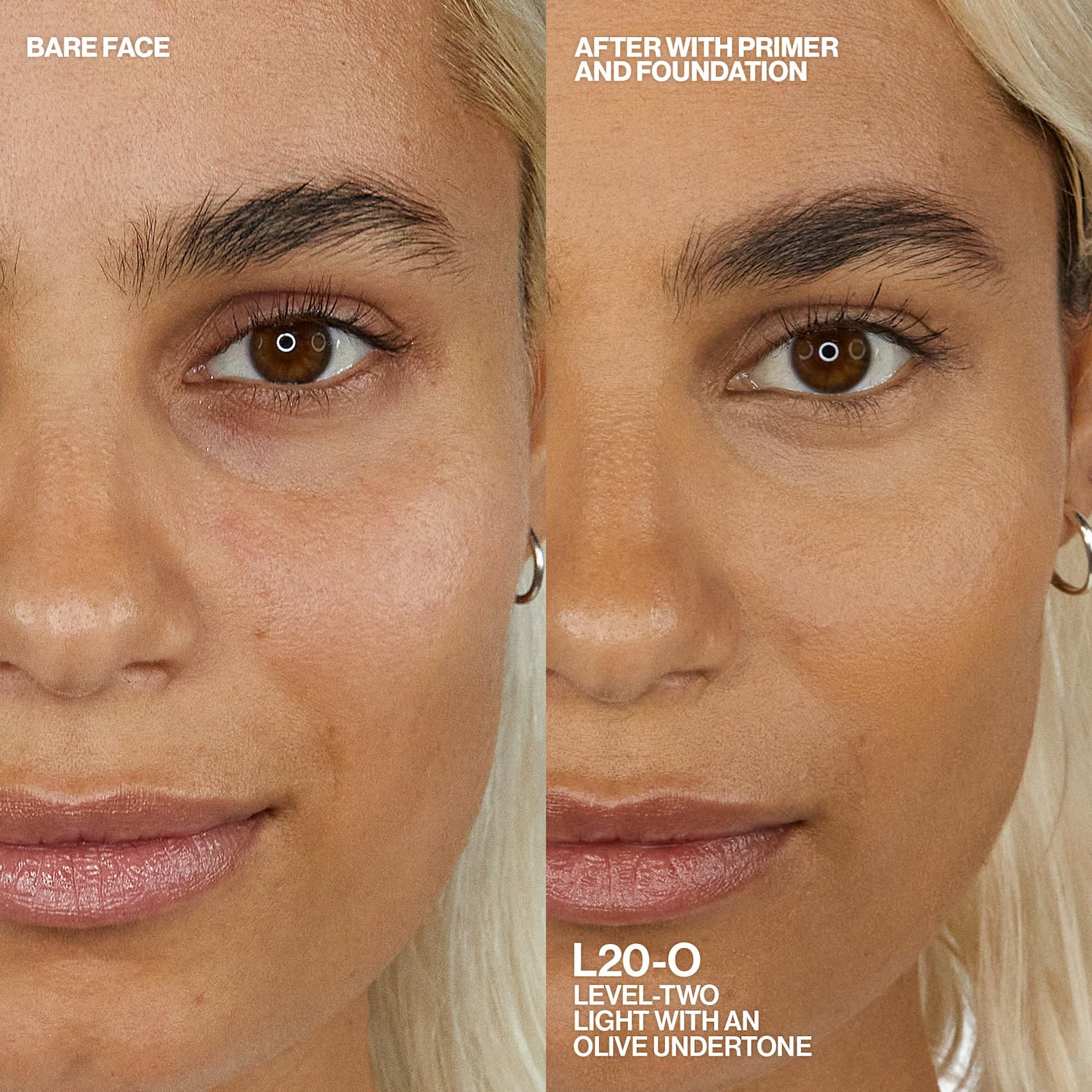 Smashbox Always On Foundation with Hyaluronic Acid | Medium-To-Full Coverage | Hydrating + Long Lasting, 1 Fl Oz, L20O