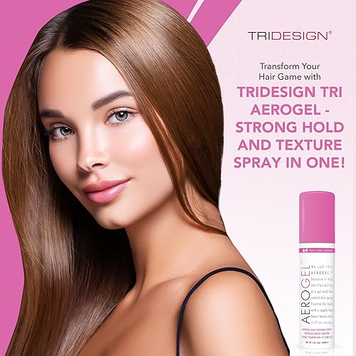 TRI Aerogel Hair Spray - Extra Hold, Free & Clear Hairspray for Women, Travel, Volume Fixer & Non-Sticky Essentials, Flexible Ho