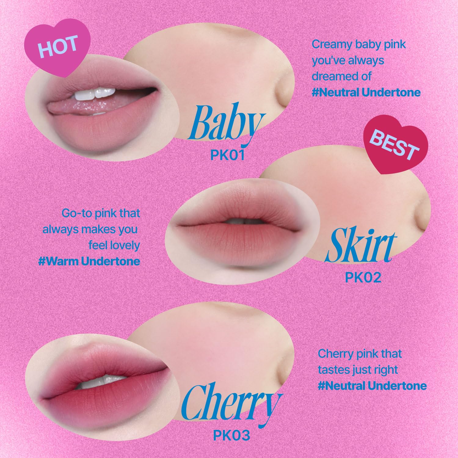Fwee Lip&Cheek Blurry Pudding Pot | Blushed Moment - Cherry | Makeup Blush, Buildable Lightweight, Multi-Use Soft Matte Finish |