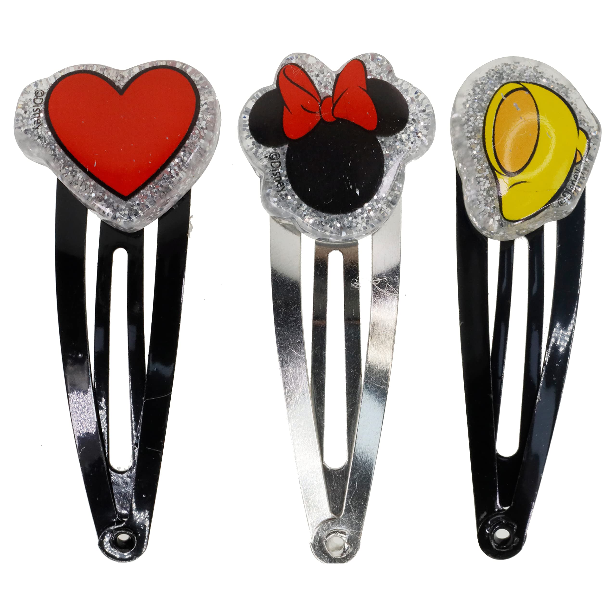 Townley Girl Disney Minnie Mouse Hair Accessories Kit - 22 Pieces, Multi, Perfect for Girls Ages 3+, Model MB1640GA