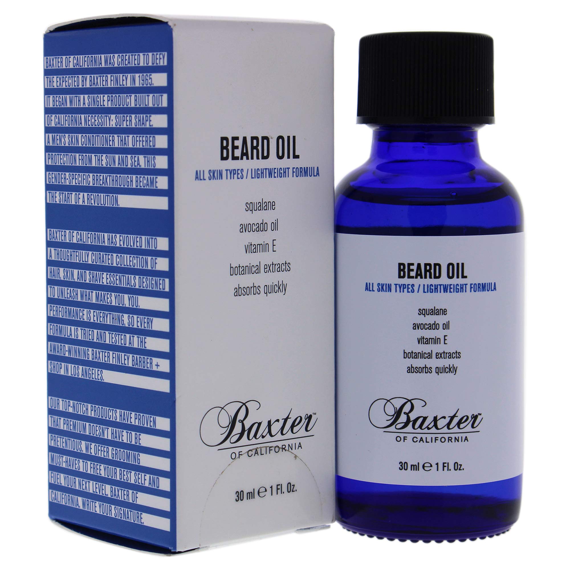 Baxter Of California Beard Grooming Oil For Men | Moisturize And Condition | 1 Oz