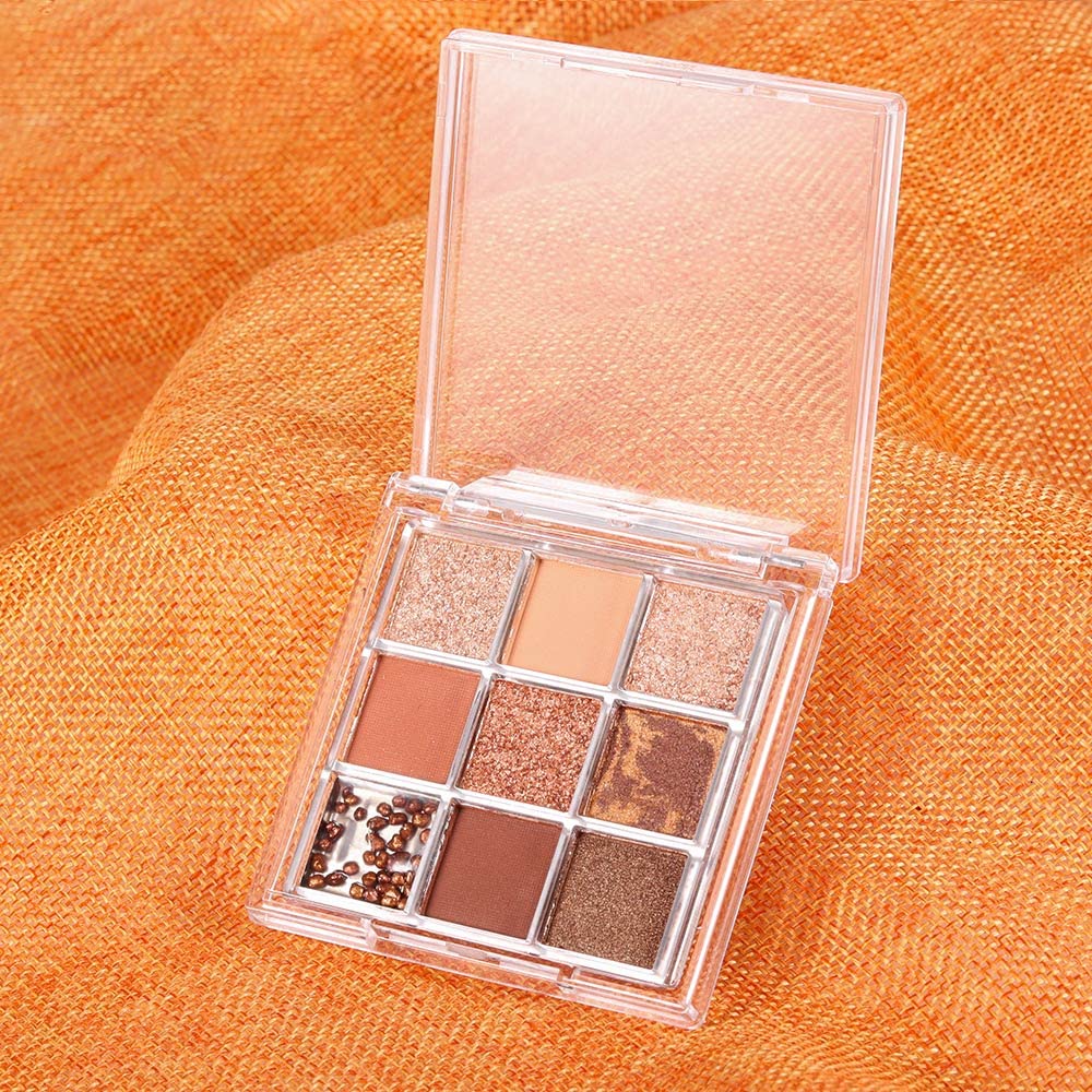 Amy'S Diary Dark Brown Eyeshadow Palette, Copper Eyeshadow Glitter Brown Matte Shimmer Makeup Eyeshadow Pallet,Hazel Eyes Eyesha