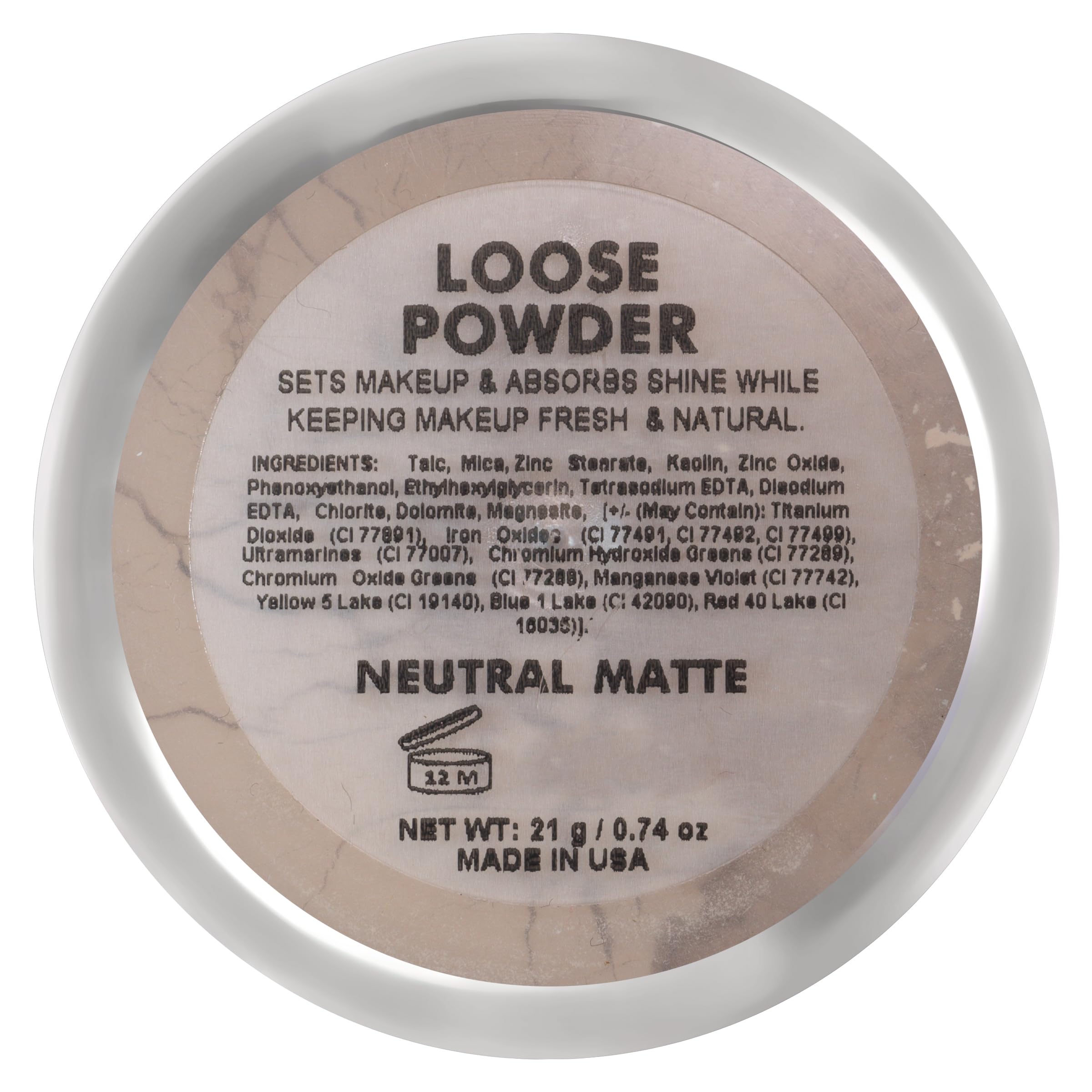 Jolie Micro-Fine Ultra Smooth Loose Setting Powder 21g - (Neutral Matte)