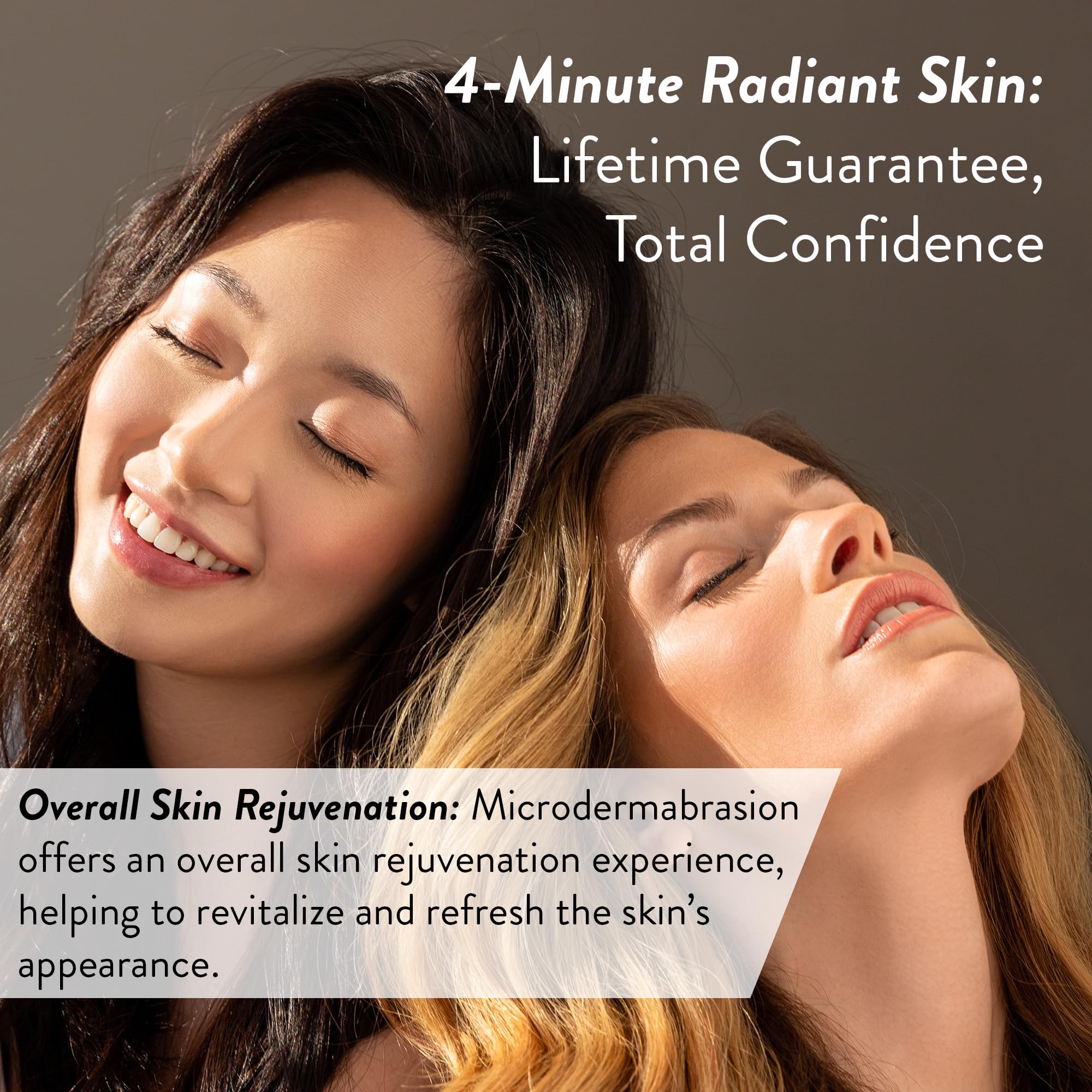 Microderm GLO Diamond Microdermabrasion Machine - Best Gift for Women - Dermabrasion & Anti Aging Wrinkle Skincare - Home Facial