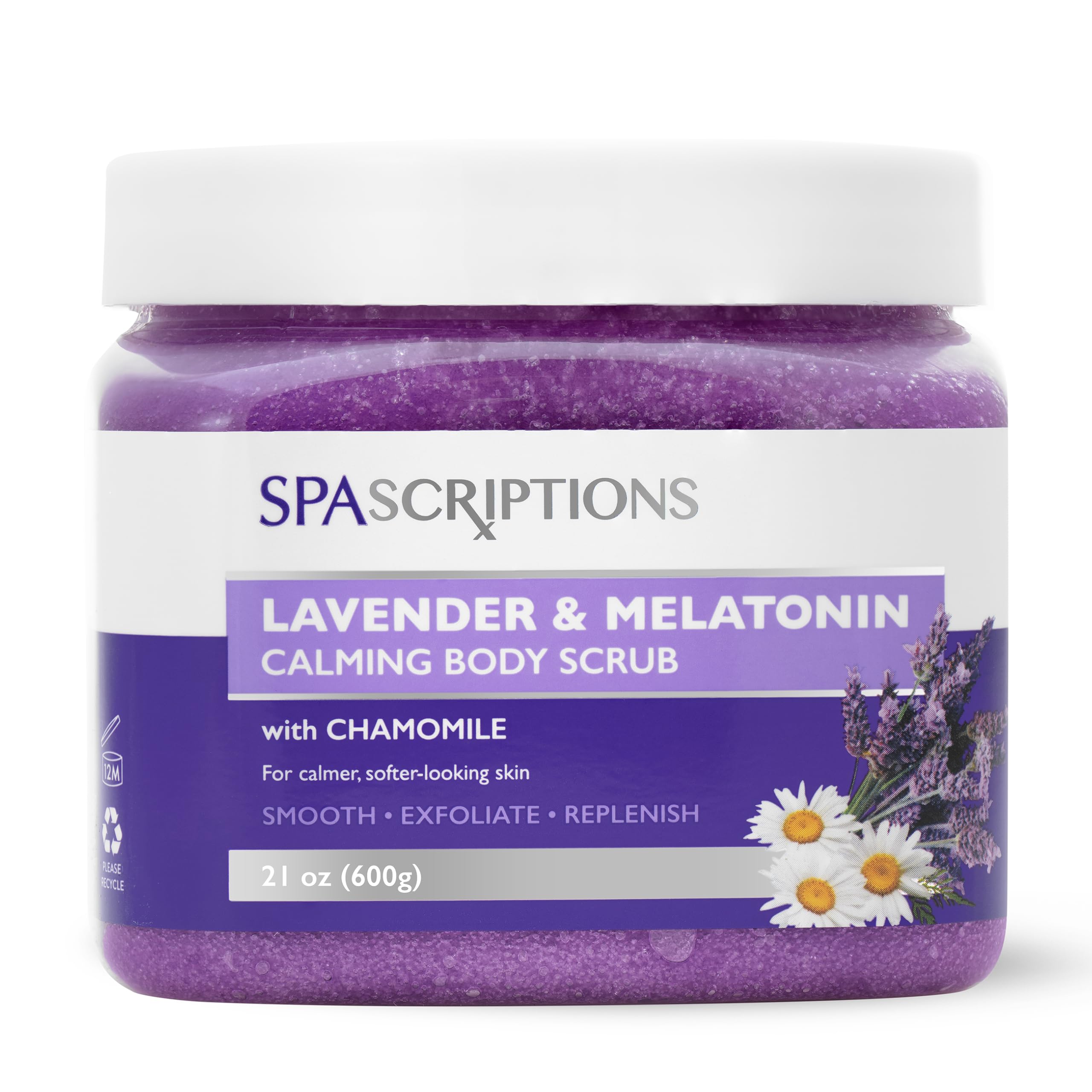 Spascriptions Body Scrubs 21 Oz (21 Oz, Lavender)