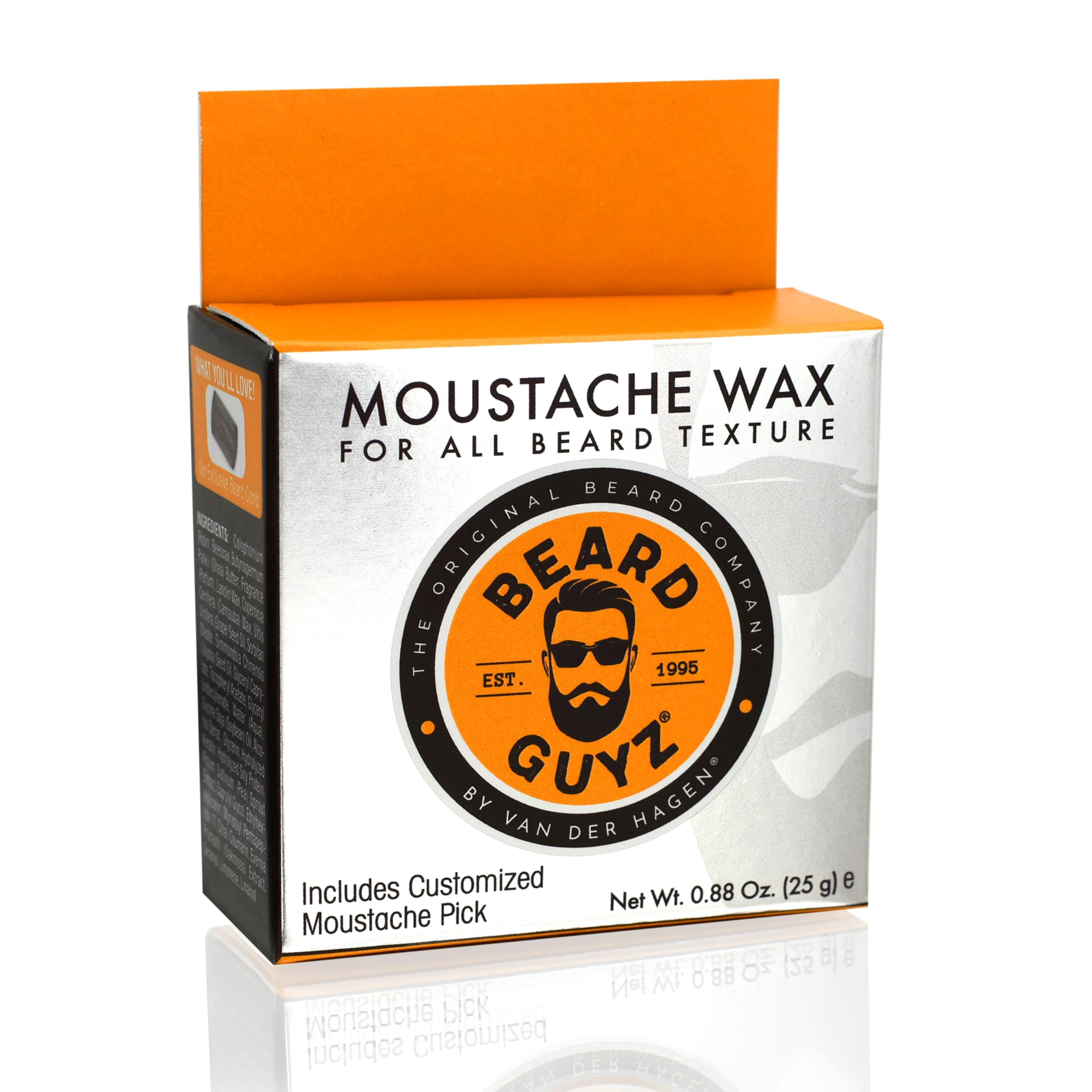 Beard Guyz Moustache Wax - Sculpt and Tame (1 oz)