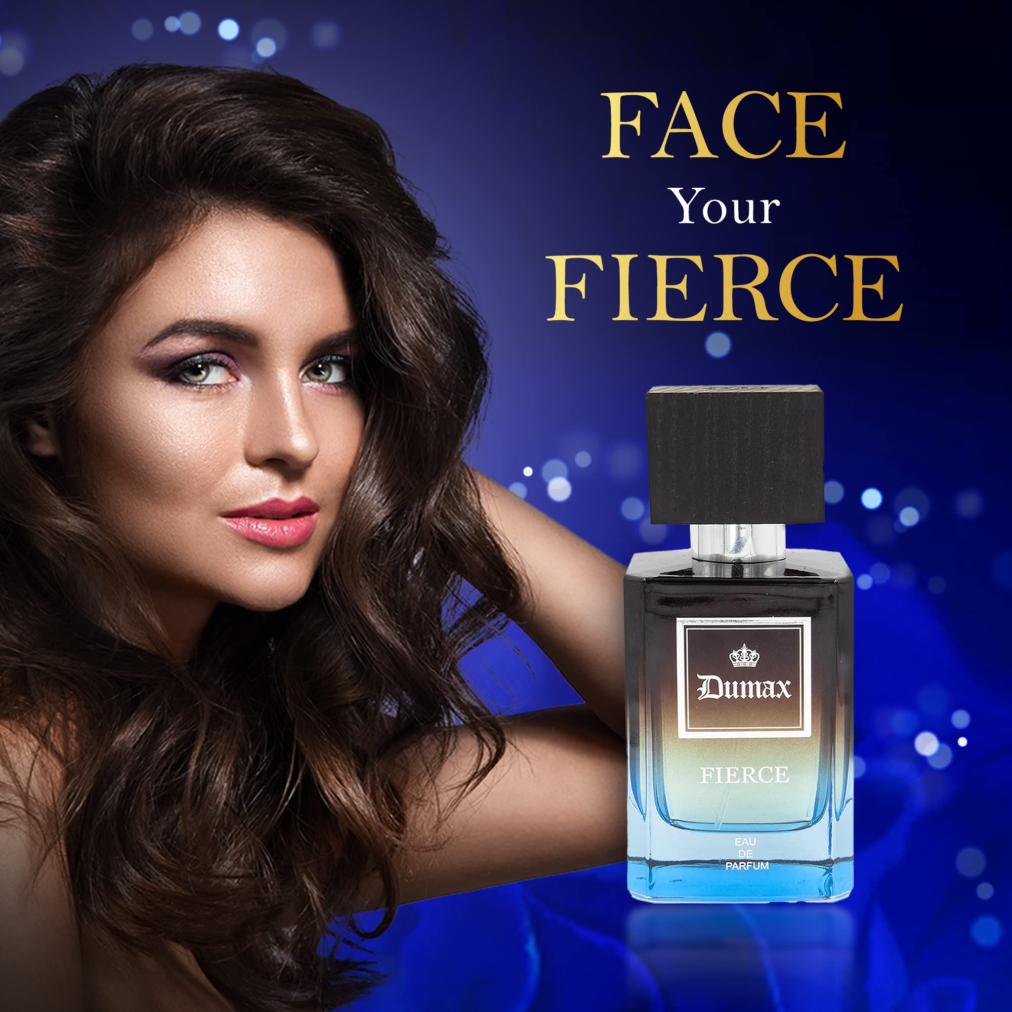 Dumont FIERCE - 3.4oz - Unisex Perfume for Men & Women - Spicy, Fruity & Musky Fragrances - Long Lasting Cologne Mist & Body Spr