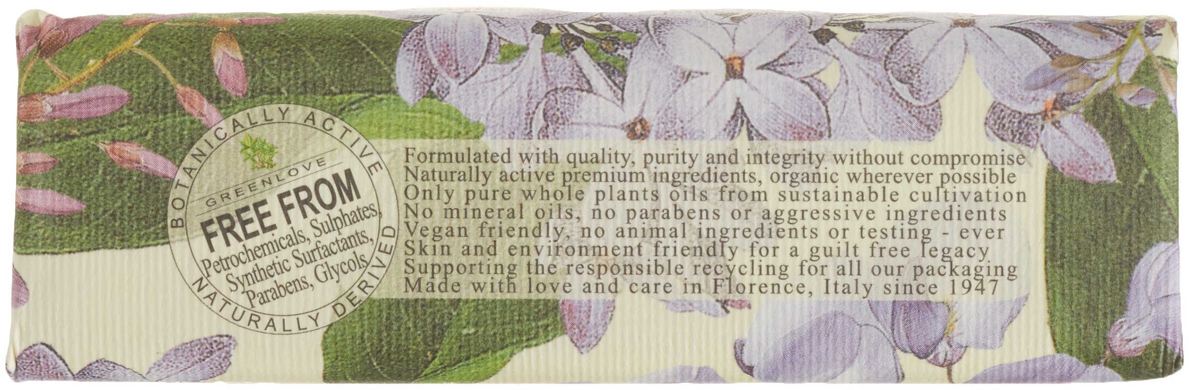 Nesti Dante Romantica Enchanting Natural Soap - Tuscan Wisteria & Lilac -250g/8.8oz