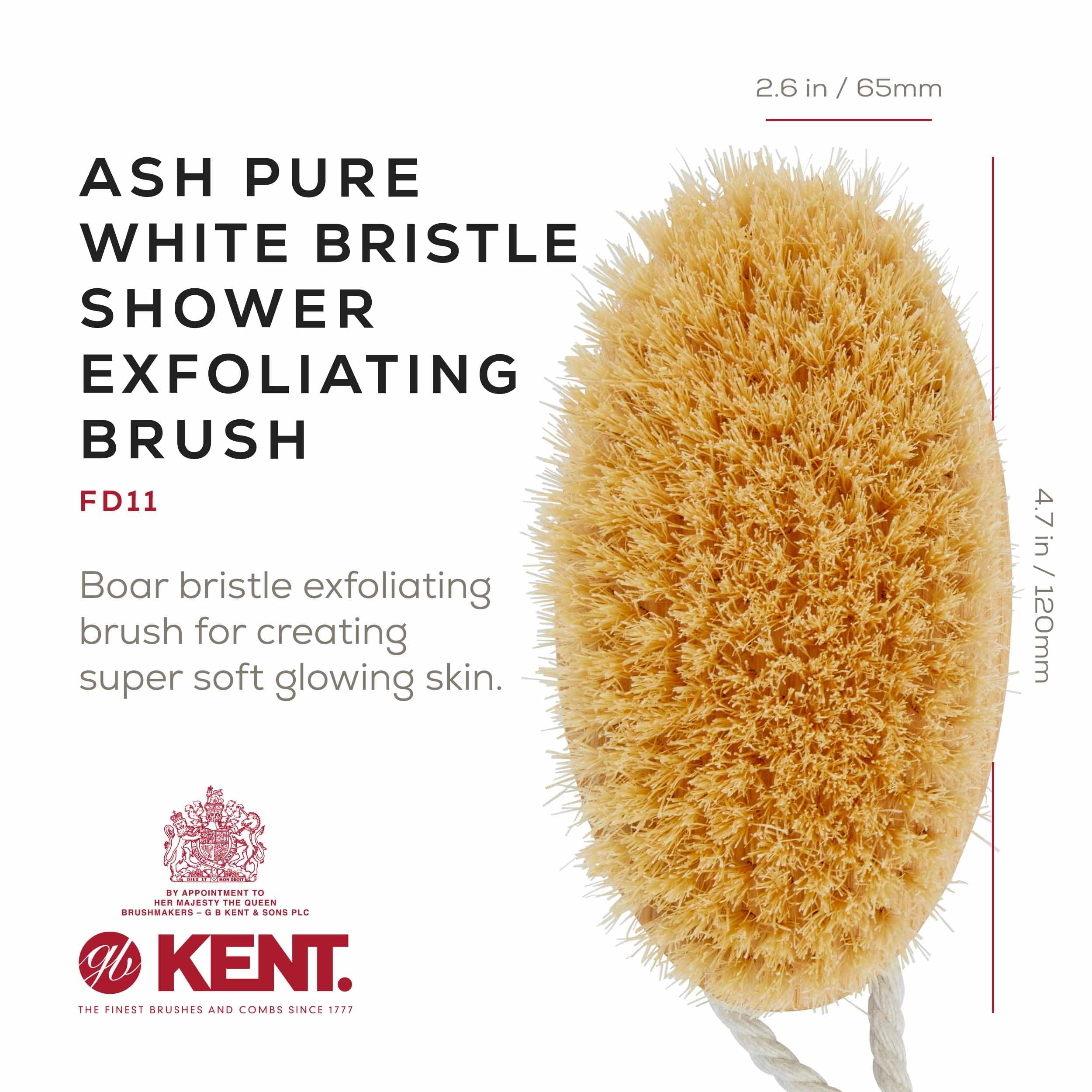 Kent Beech Wood Shower/Exfoliating Brush - Fd11 (Pack Of 1)