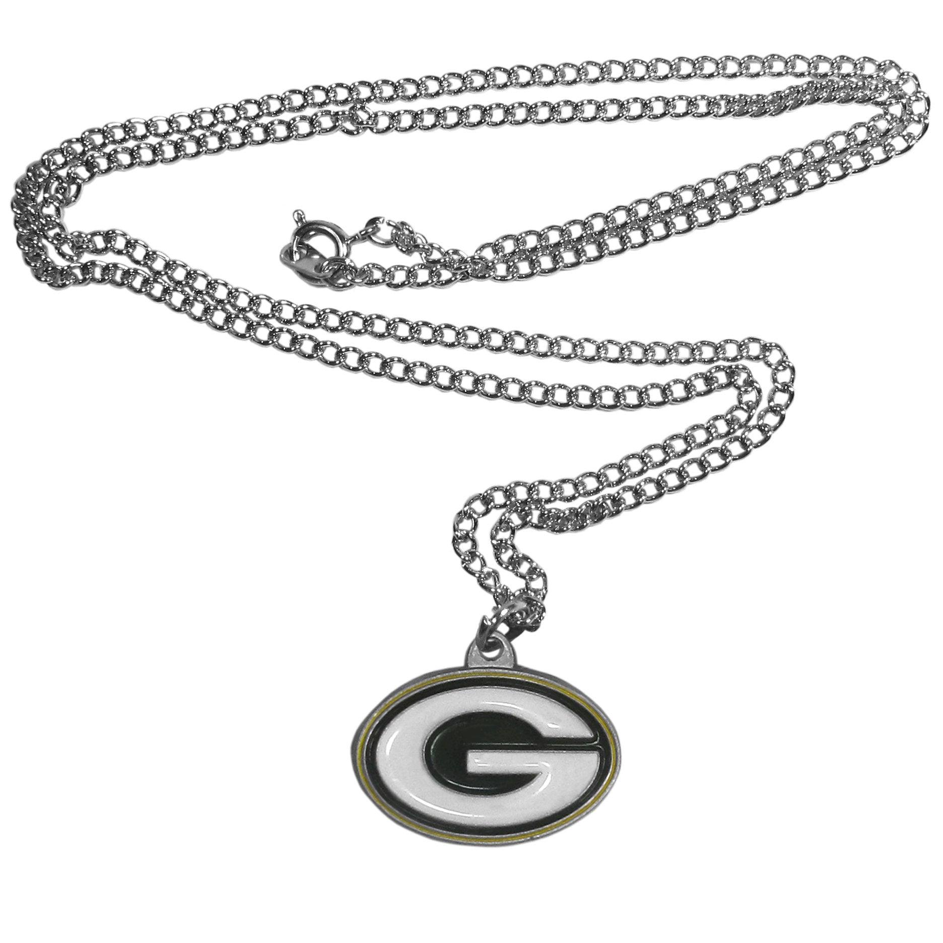 NFL Siskiyou Sports Fan Shop Green Bay Packers Chain Necklace 22 inch Team Color
