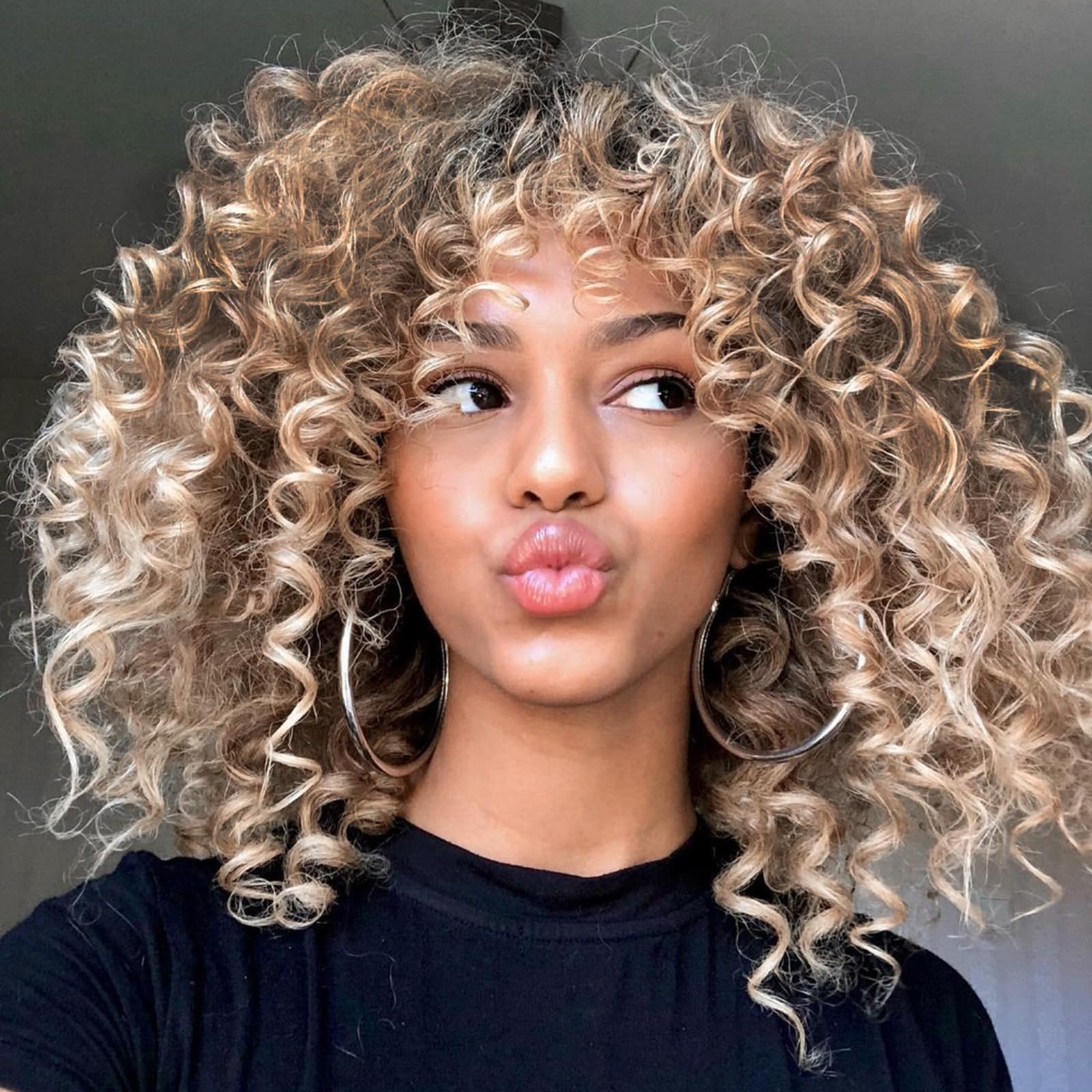 Leeven 10 Inch Gogo Curl Crochet Hair 8 Packs Pre Looped Water Wave Crochet Hair Ombre Blonde Ocean Wave Goddess Box Braids Deep