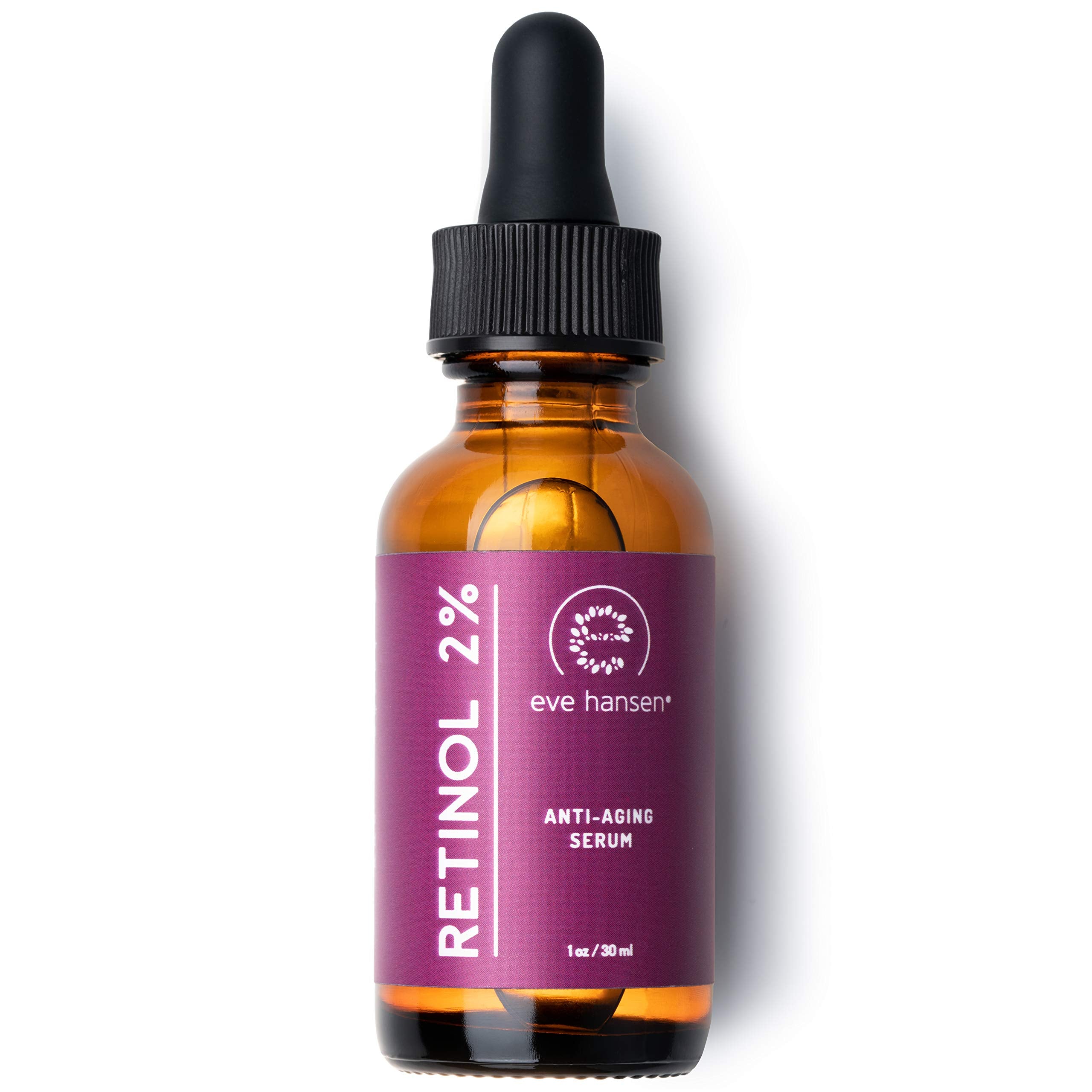 Eve Hansen Anti-Aging Retinol Serum for Face | Anti-Wrinkle Serum with Vitamin A, E, and Hyaluronic Acid | Acne Scar, Pore Minim