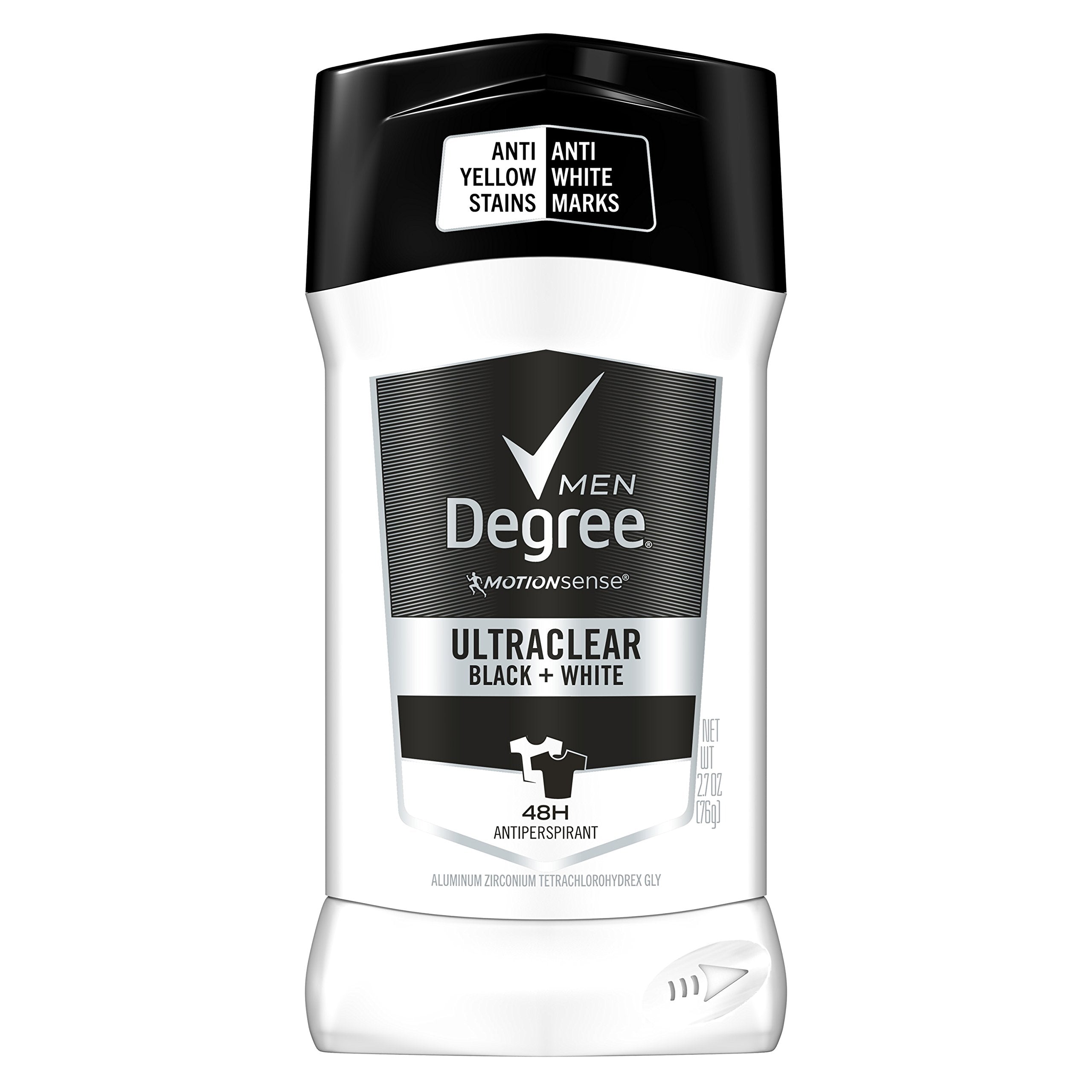 Degree Men Motion Sense Antiperspirant, Black and White, 2.7 Ounce