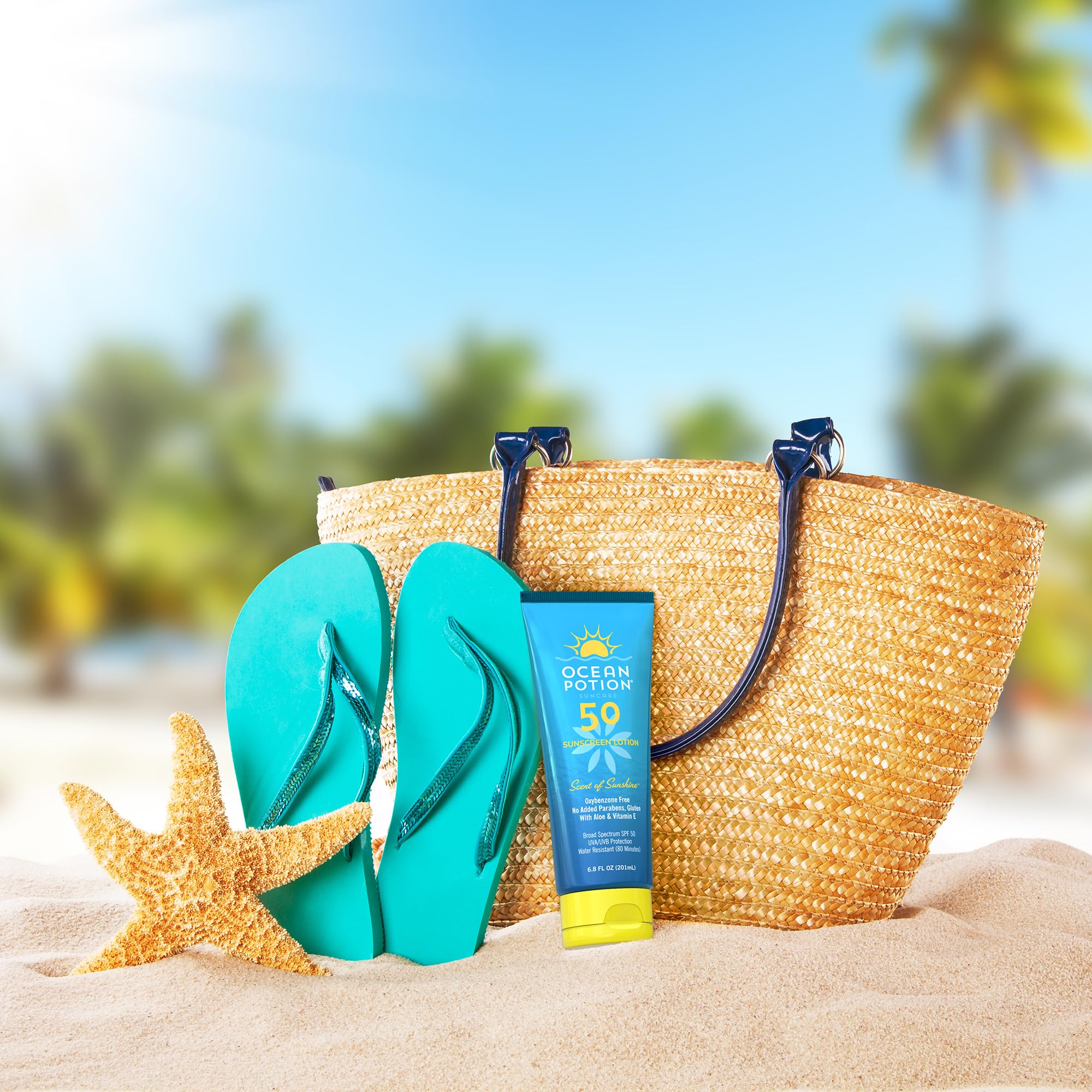 Ocean Potion Sunscreen Lotion Spf#50 6.8Oz