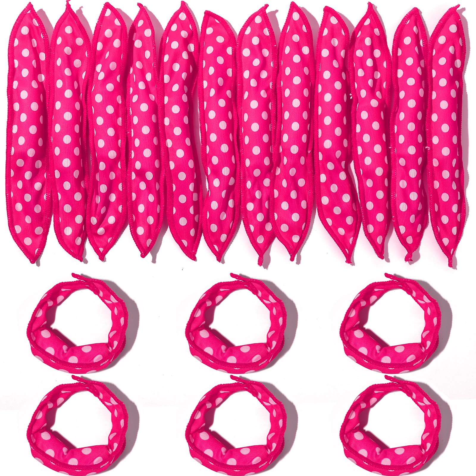 Syhood 48 Pcs Sponge Hair Rollers Soft Sleep Foam Hair Curlers Heatless Pillow Sponge Hair Curlers to Sleep in Flexible Hair Sty