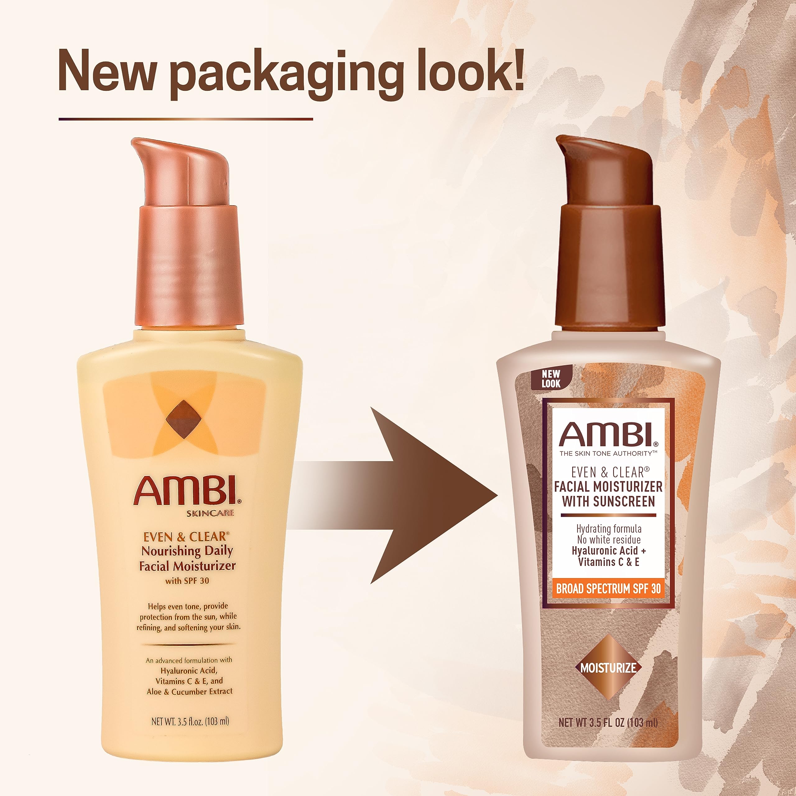 Ambi Even & Clear Daily Facial Moisturizer With Spf 30, 3.5 Ounce