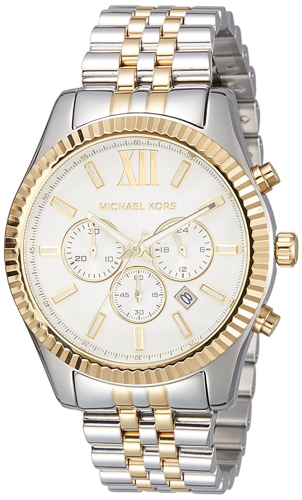 Michael Kors Analog White Dial MenS Watch  Mk8344I