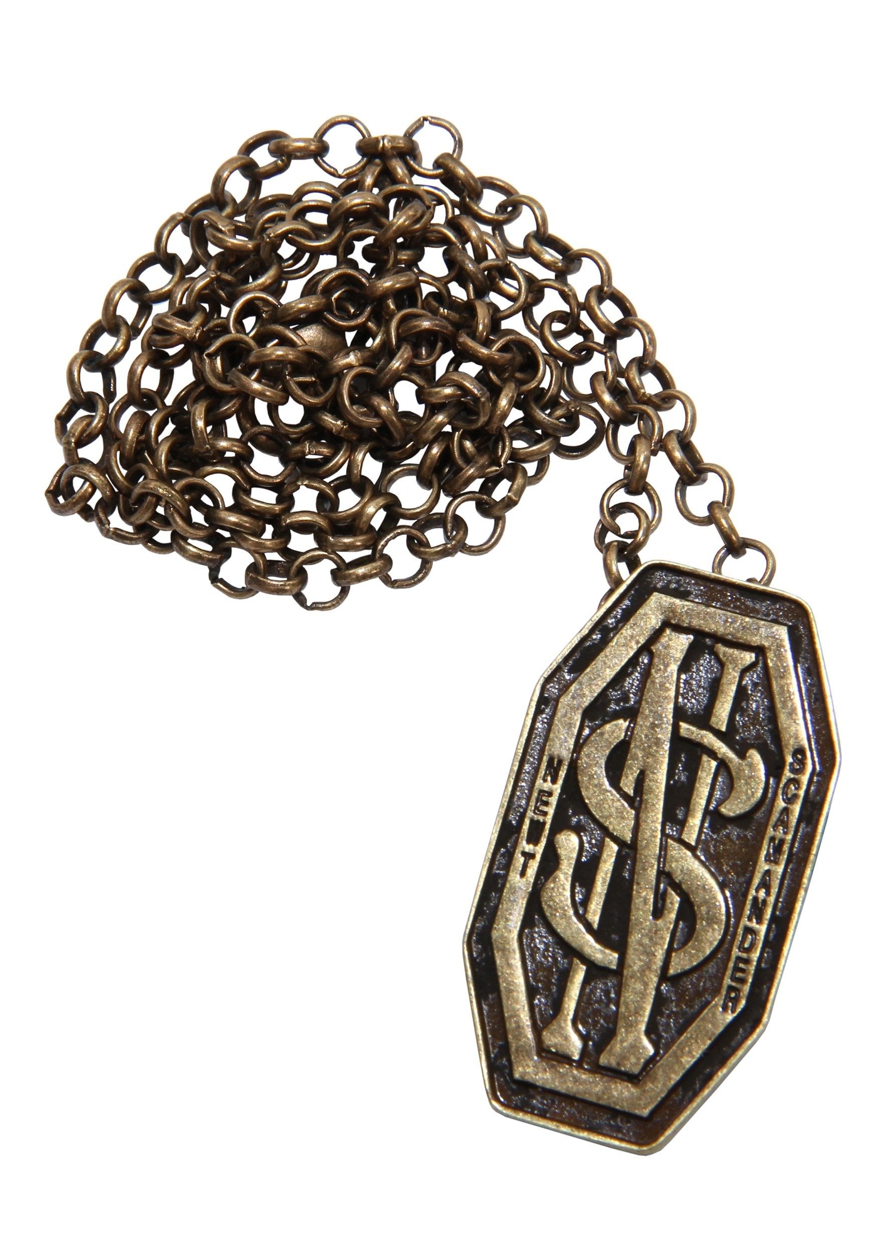 elope Newt Scamander Monogram Pendant Pin Bronze