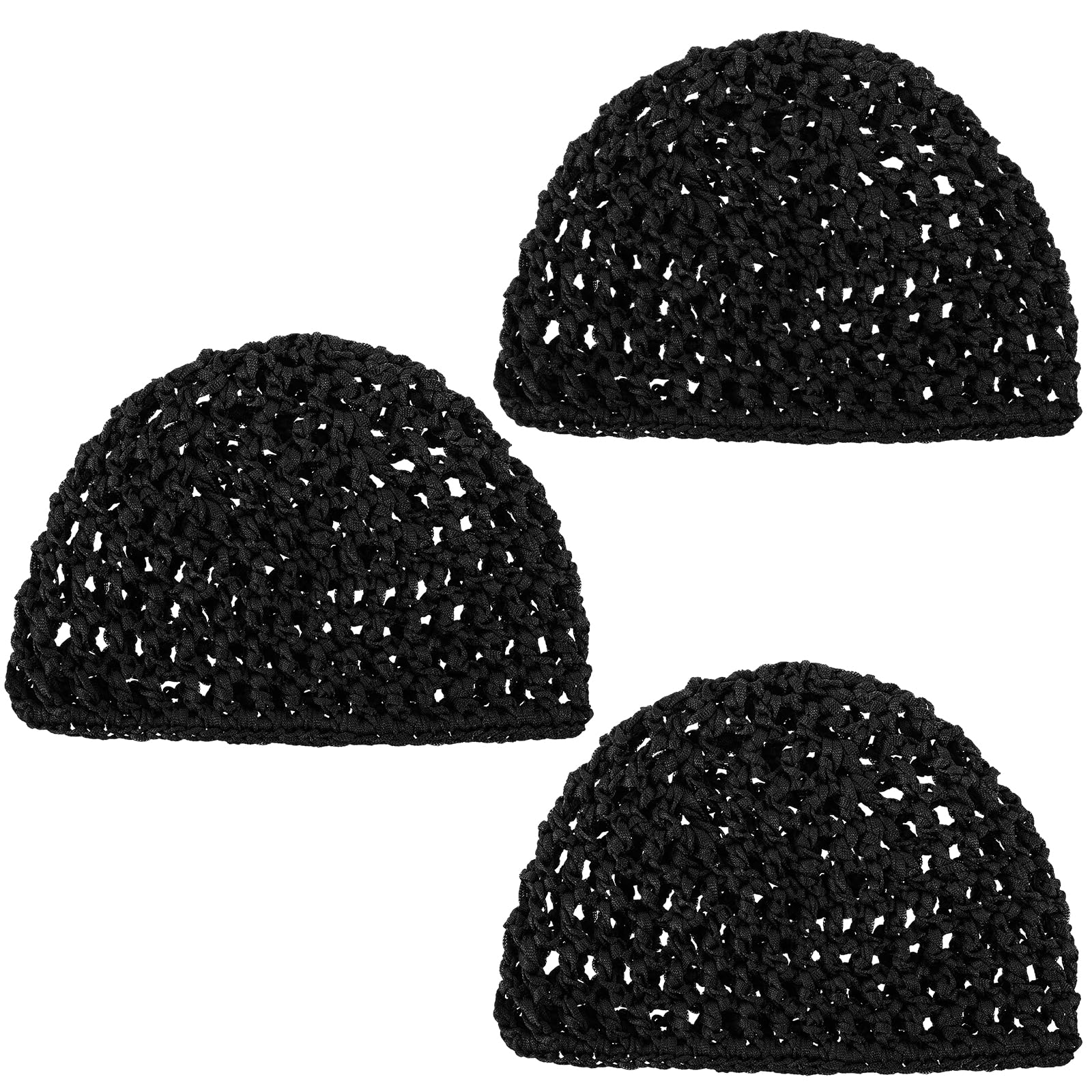Divina Vitae Mesh Crochet Hair Net Snoods For Women Knit Snood Hat Crocheted Hairnet Snoods Cover Crocheted Sleep Cap Rayon Hair