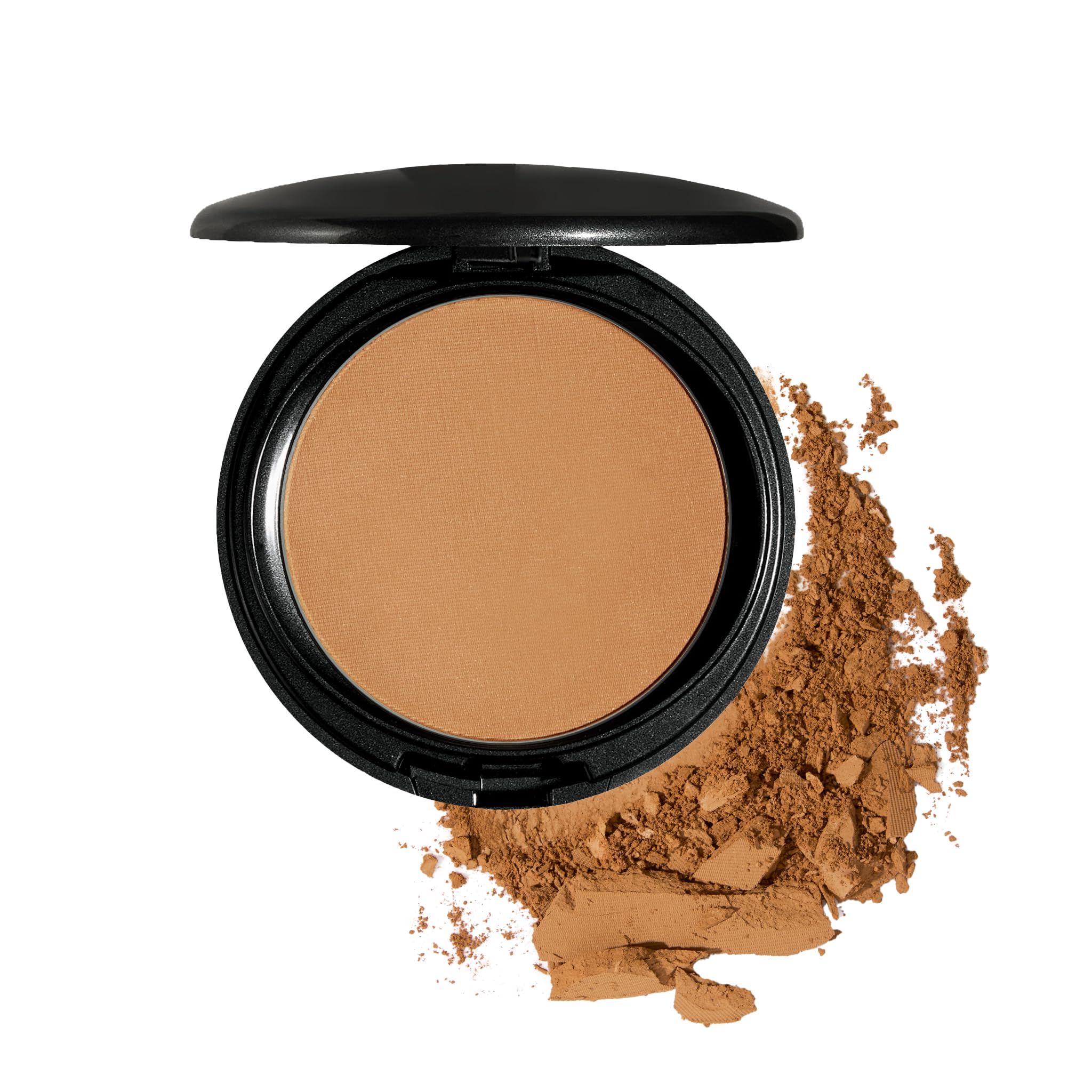 COVER FX Pressed Mineral Foundation  Shade M5  Weightless Powder Foundation  Buildable Light to Full Coverage  Matte Finish 