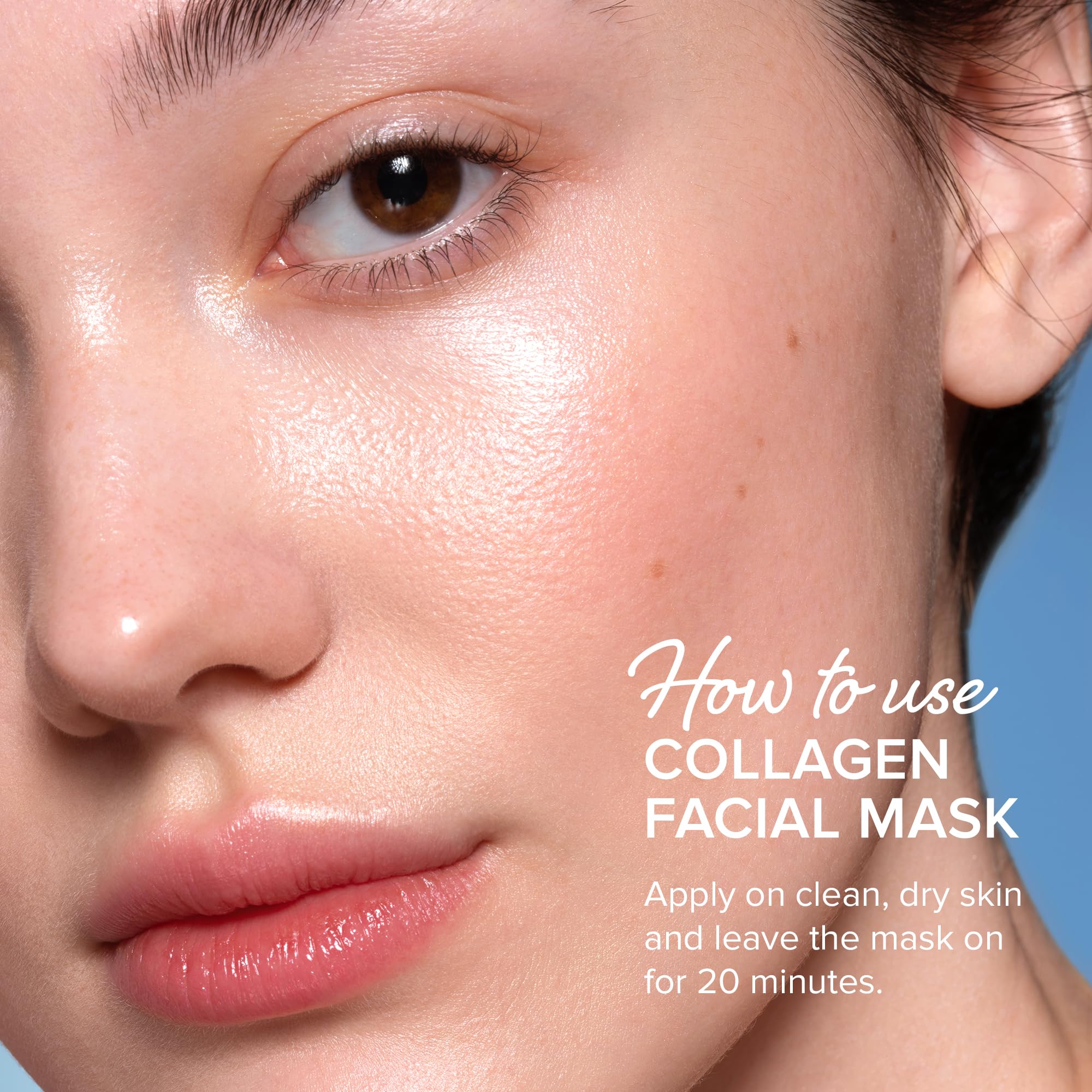 Maree Facial Masks For Skin Care & Beauty - Sheet Masks For Face With Natural Pearl Extract, Marine Collagen & Hyaluronic Acid -