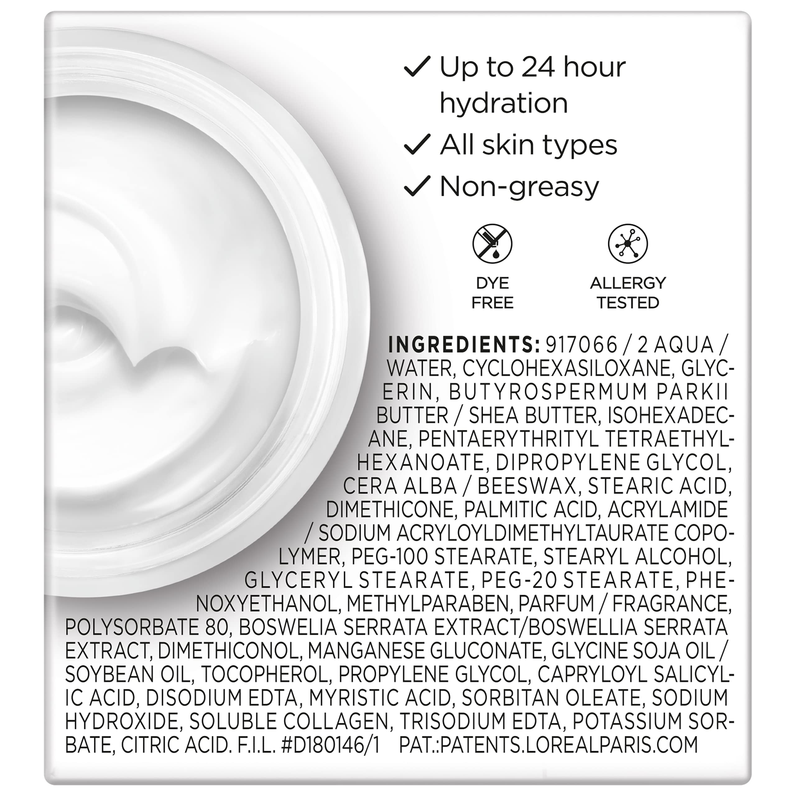 L'Oreal Paris Wrinkle Expert 35+ Anti-Aging Face Moisturizer with Collagen 1.7 oz
