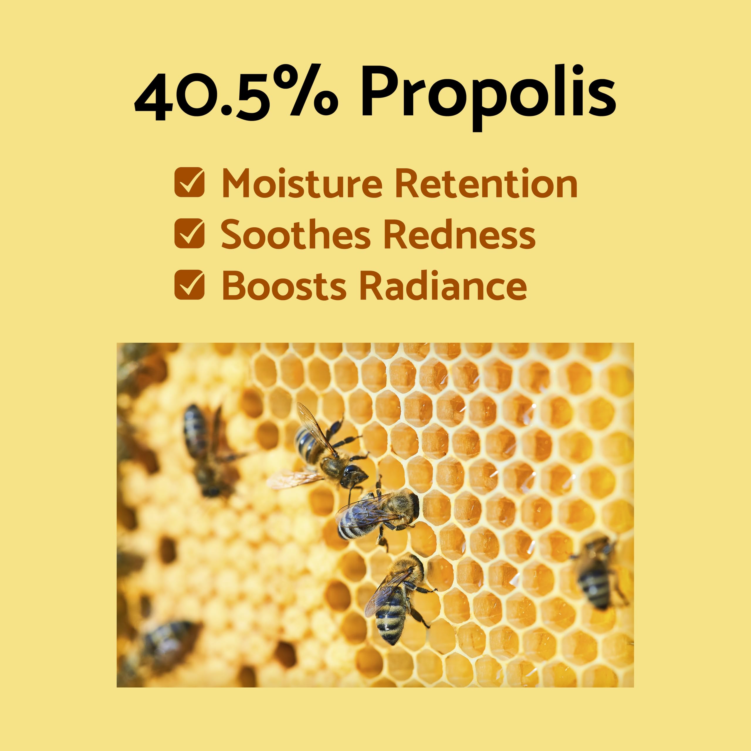 IUNIK Propolis Vitamin C Face & Eye Cream with Vegetable Oil, Idebenone 1.01 Fl Oz Dullness Dark Circles Puffiness Smooths Under