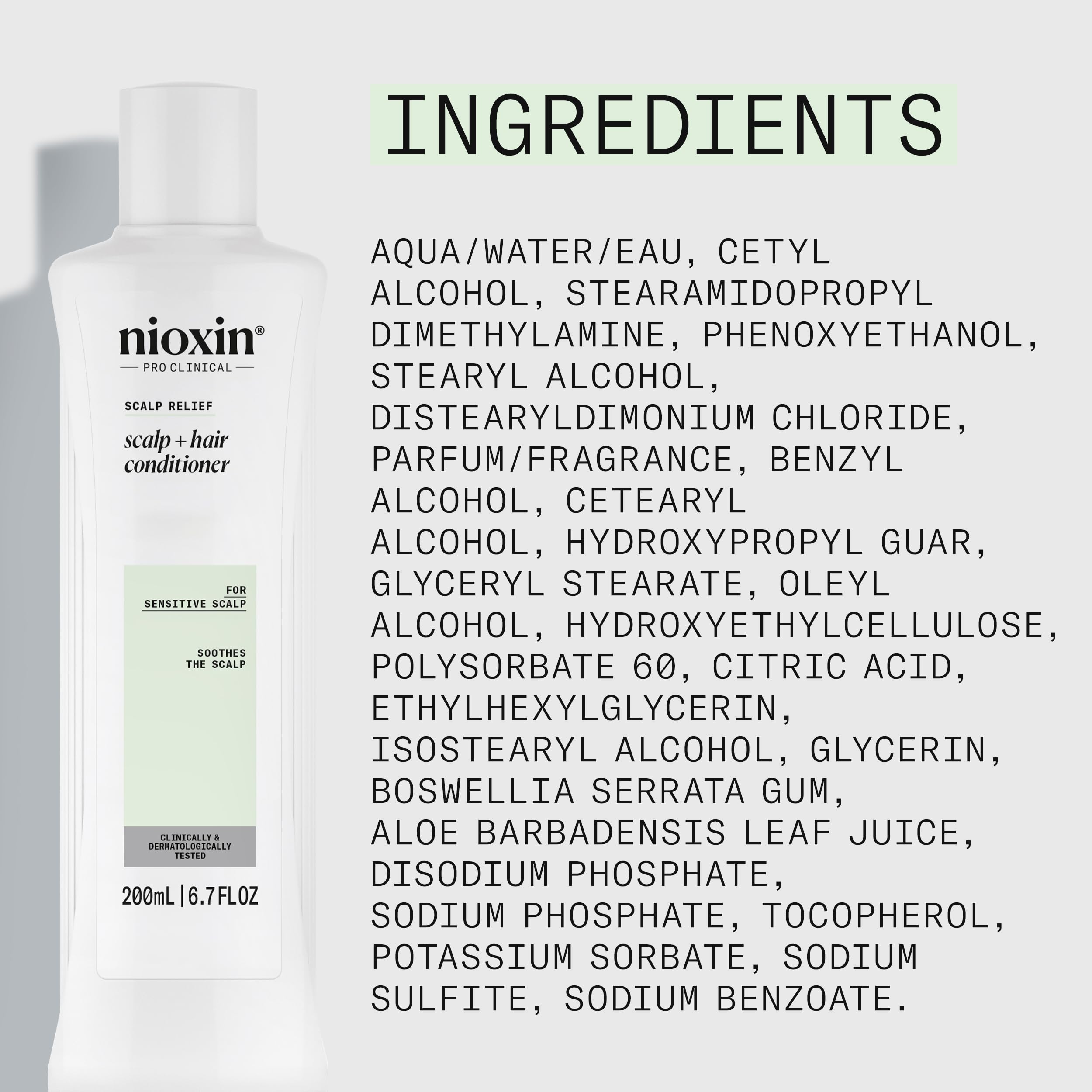 NIOXIN by Nioxin SCALP RELIEF SCALP & HAIR CONDITIONER 6.76 OZ(D0102HPZU9Y.)