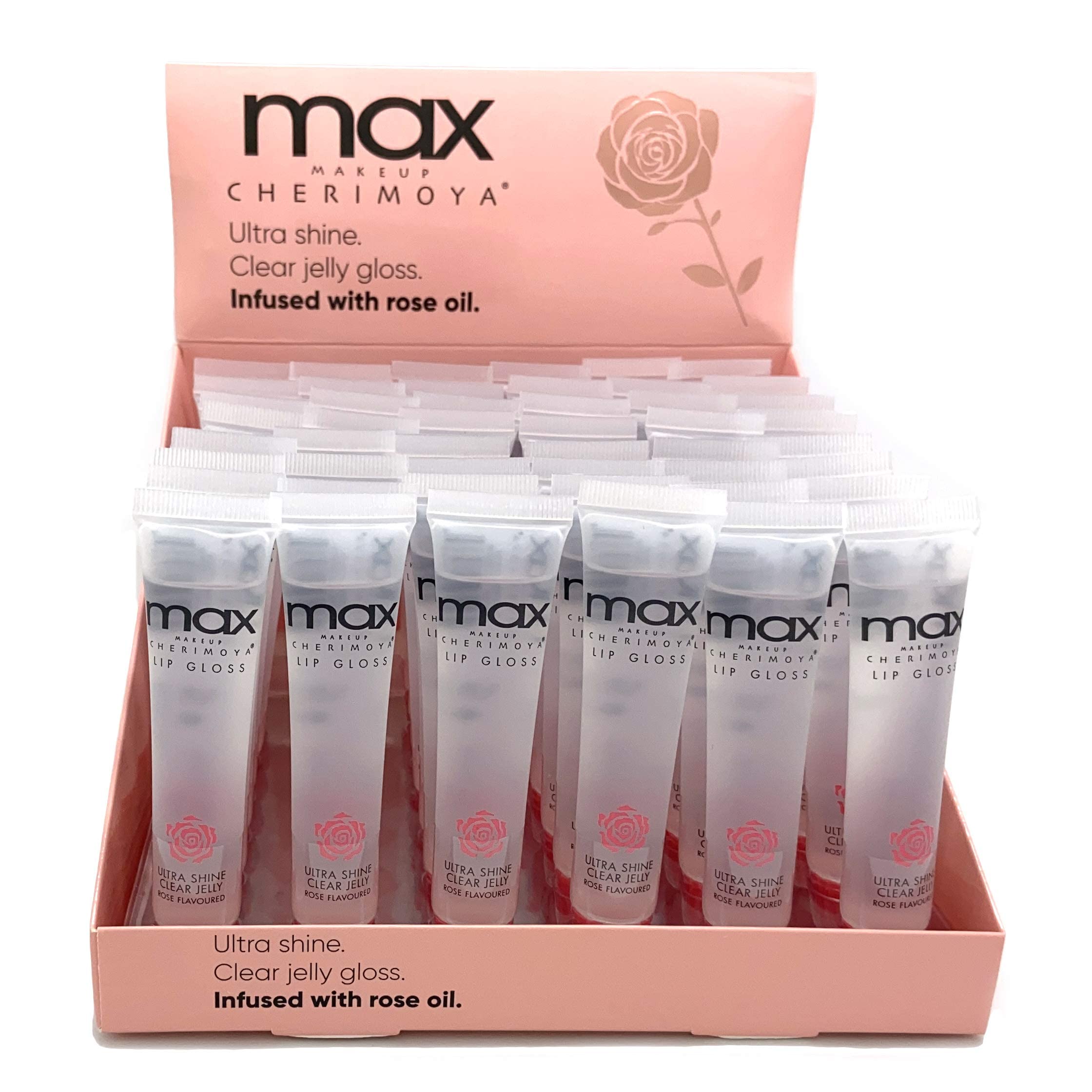 Cherimoya 6Pack MAX Makeup Lip Polish (Rose Oil)