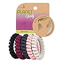 Goody Planet Goody Elastic Thick Hair Coils - 5 Count, Mixed Pack - Medium Hair To Thick Hair - Hair Accessories For Women And G