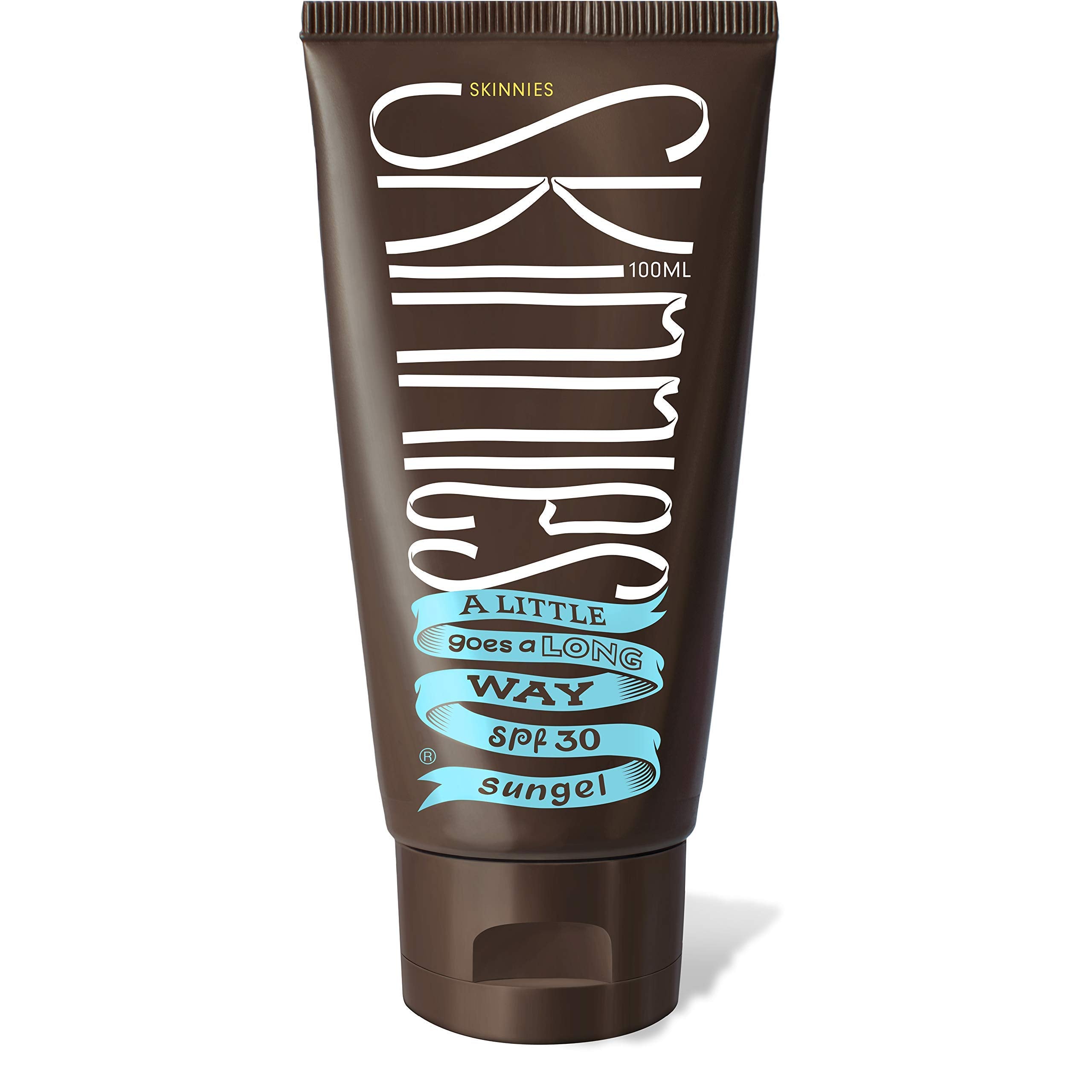 Skinnies Sungel Spf30 Eco Sunscreen, 3.4Oz Uva Uvb, Not Diluted With Water, Reef Safe, Vegan, Use Pea Size Blob