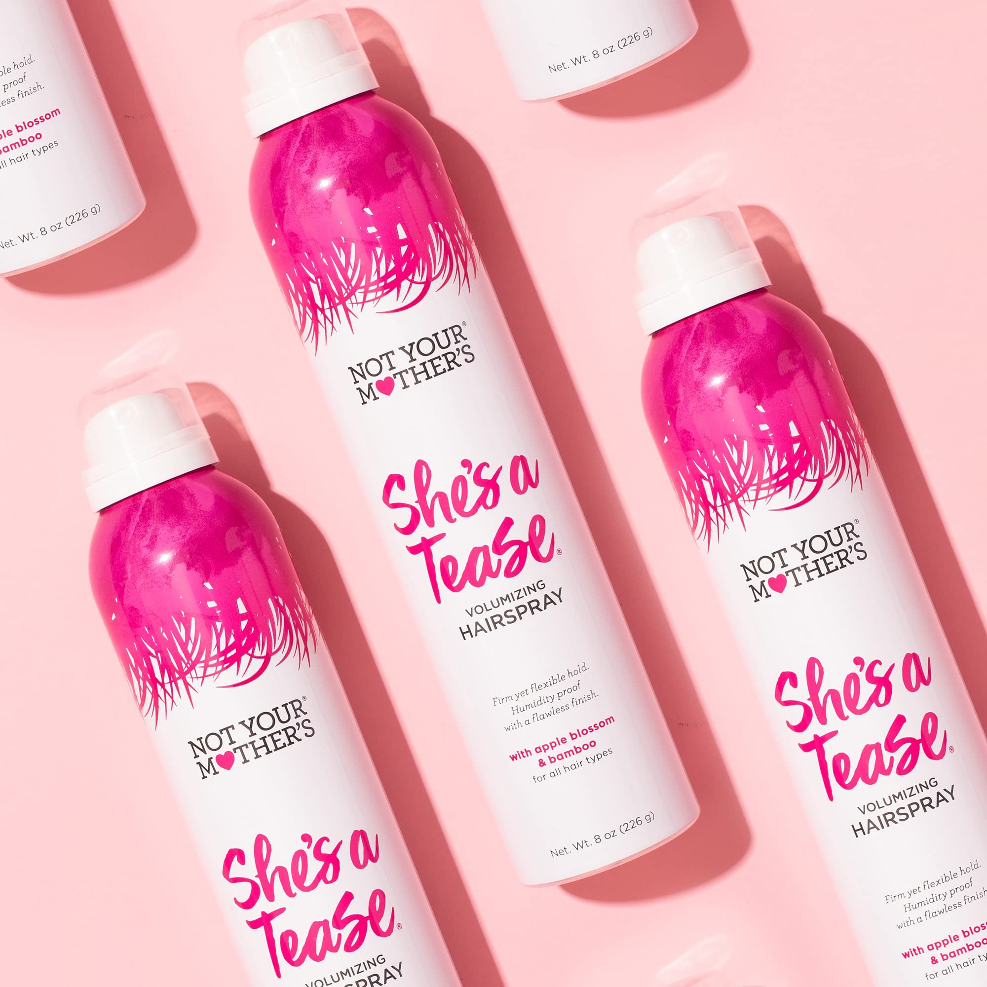 Not Your Mother'S She'S A Tease Hairspray (2-Pack) - 8 Oz - Volumizing Hairspray - Firm Yet Flexible Hold, Humidity Proof, Flawl