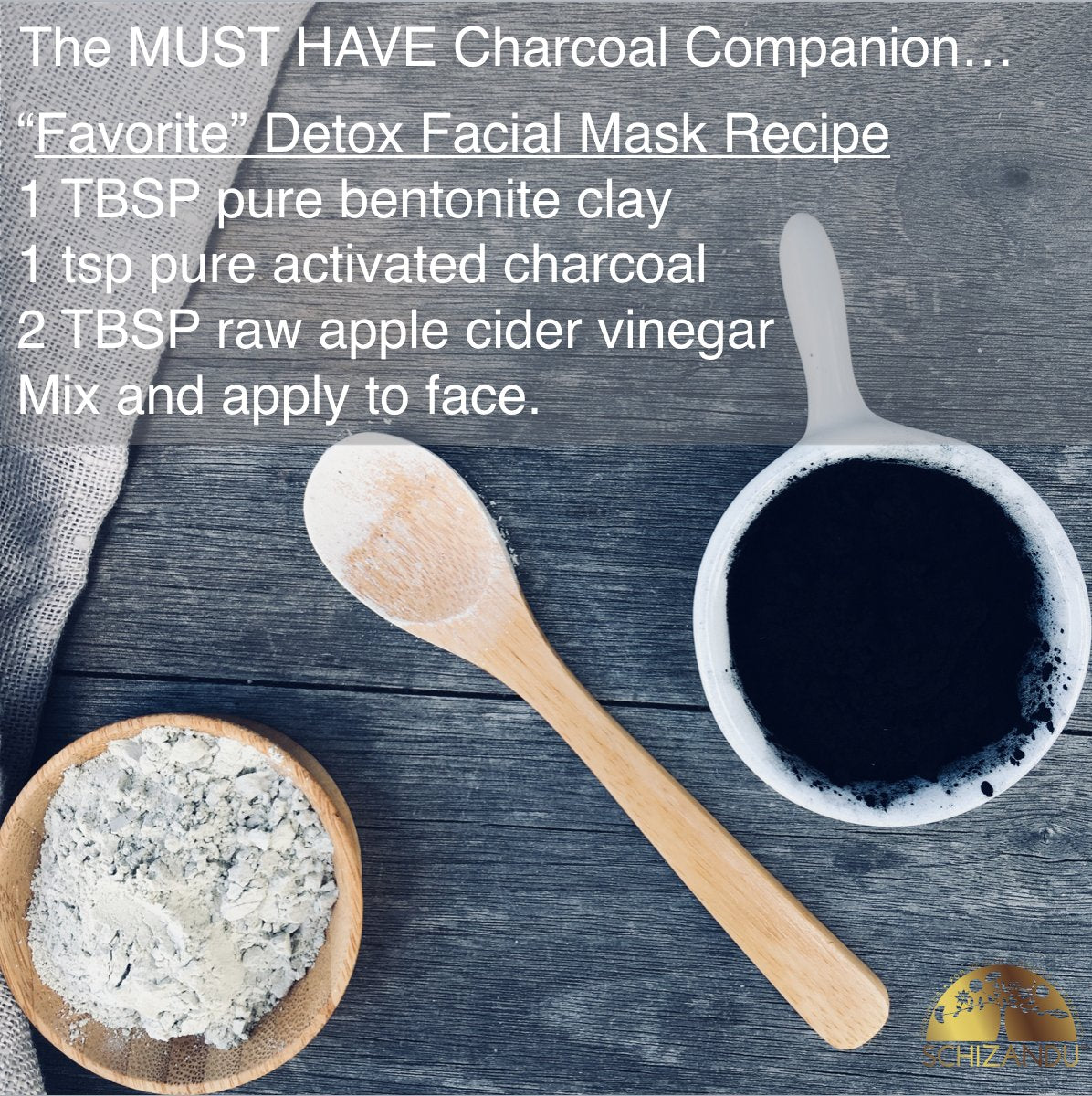Schizandu Organics Bentonite Indian Aztec Healing Clay, Vegan 100% Pure | 3 Lbs |Supports Beauty Masks, Hair Masks, Acne Treatme