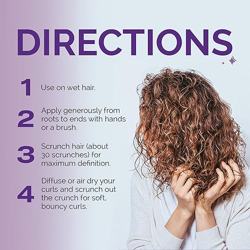 Curl Keeper Original: Total Control in All Weather Conditions for Well Defined, Frizz-Free Curls with No Product Build Up 3.4 oz