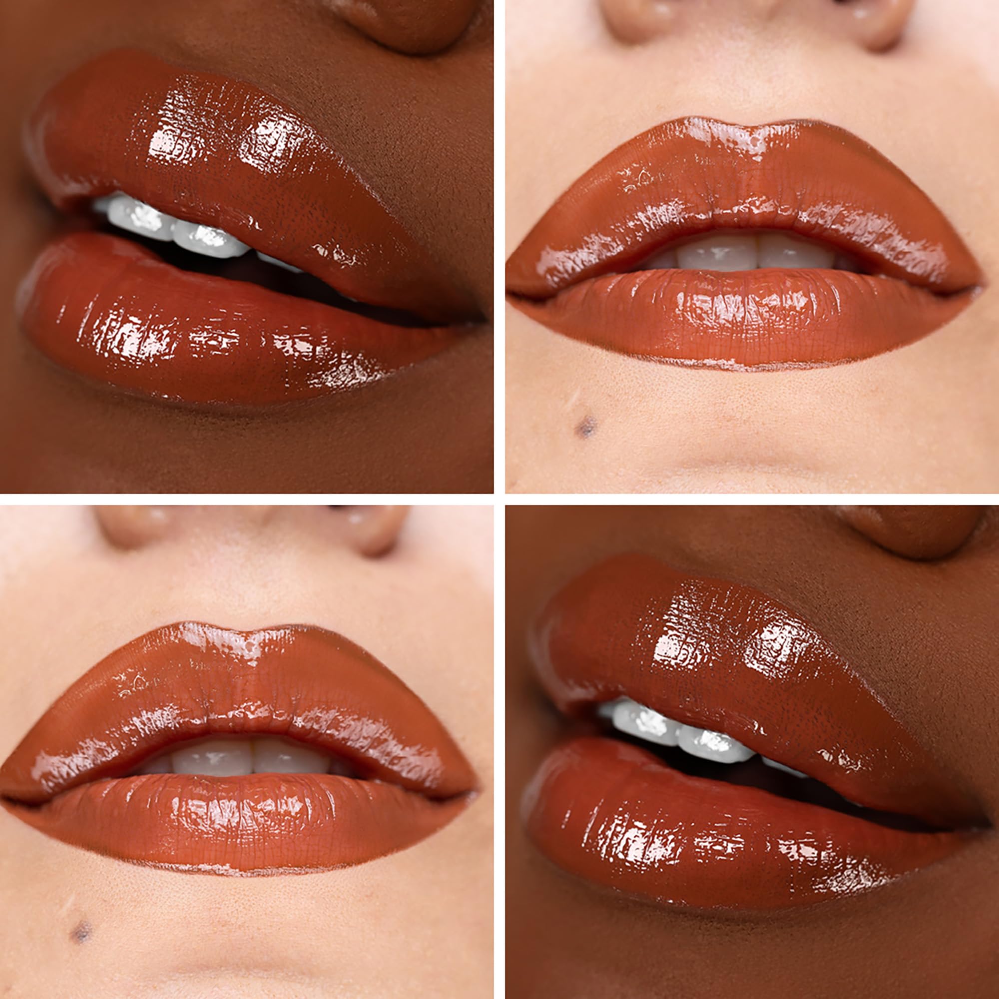 The Lip Bar Vegan Non-Sticky Lip Gloss, With Hydrating Shea Butter For A Lightweight, High Shine Finish, Headliner - Warm Terrac