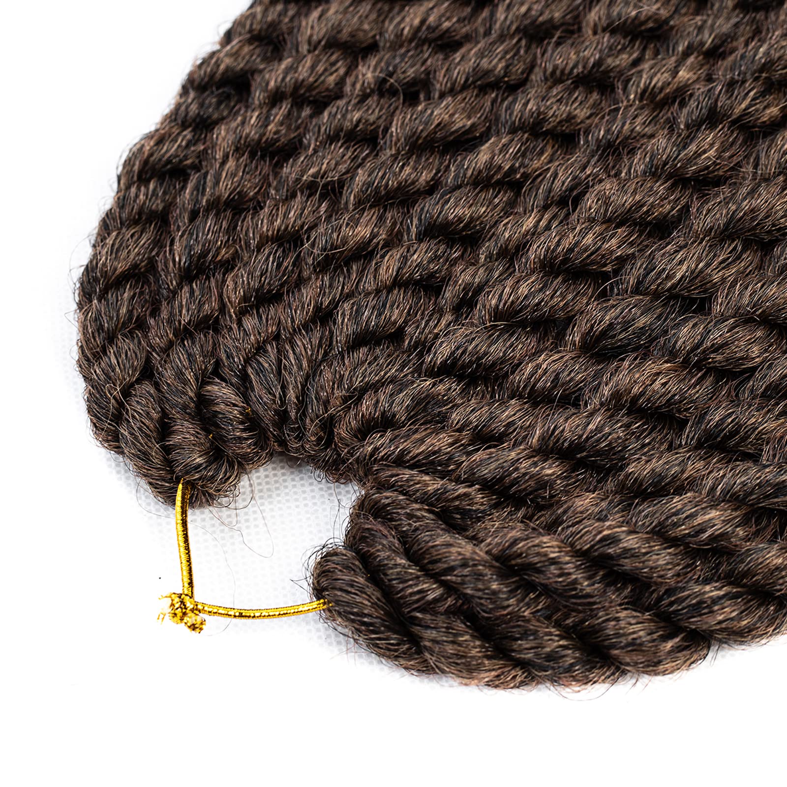 Admutty Havana Twist Crochet Hair 18 Inch 6 Packs Jumbo Senegalese Twist Crochet Hair Havana Twist Hair Crochet Braids (T1B/30)