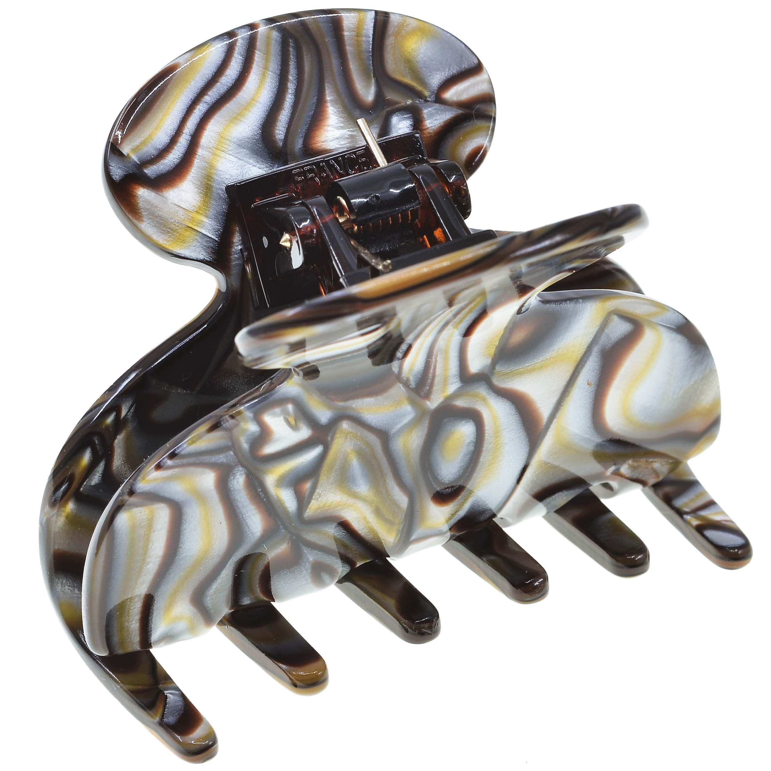 Camila Paris CP3061 French Hair Clip for Women, Handmade, Onyx, Small, Girls Hair Claw Clips Jaw, Durable Styling Hair Accessori