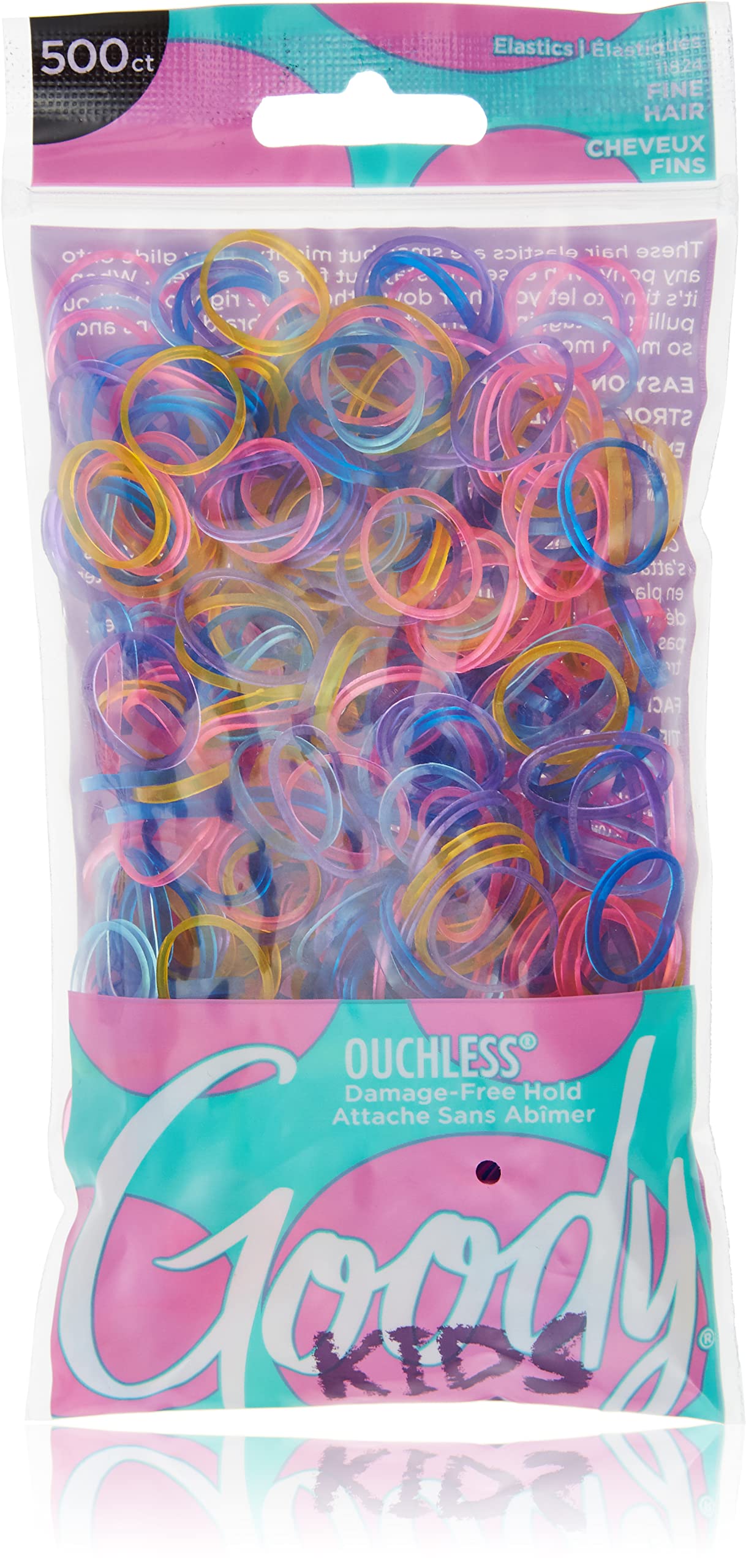 Goody Kids Polybands, Assorted Colors, 500CT