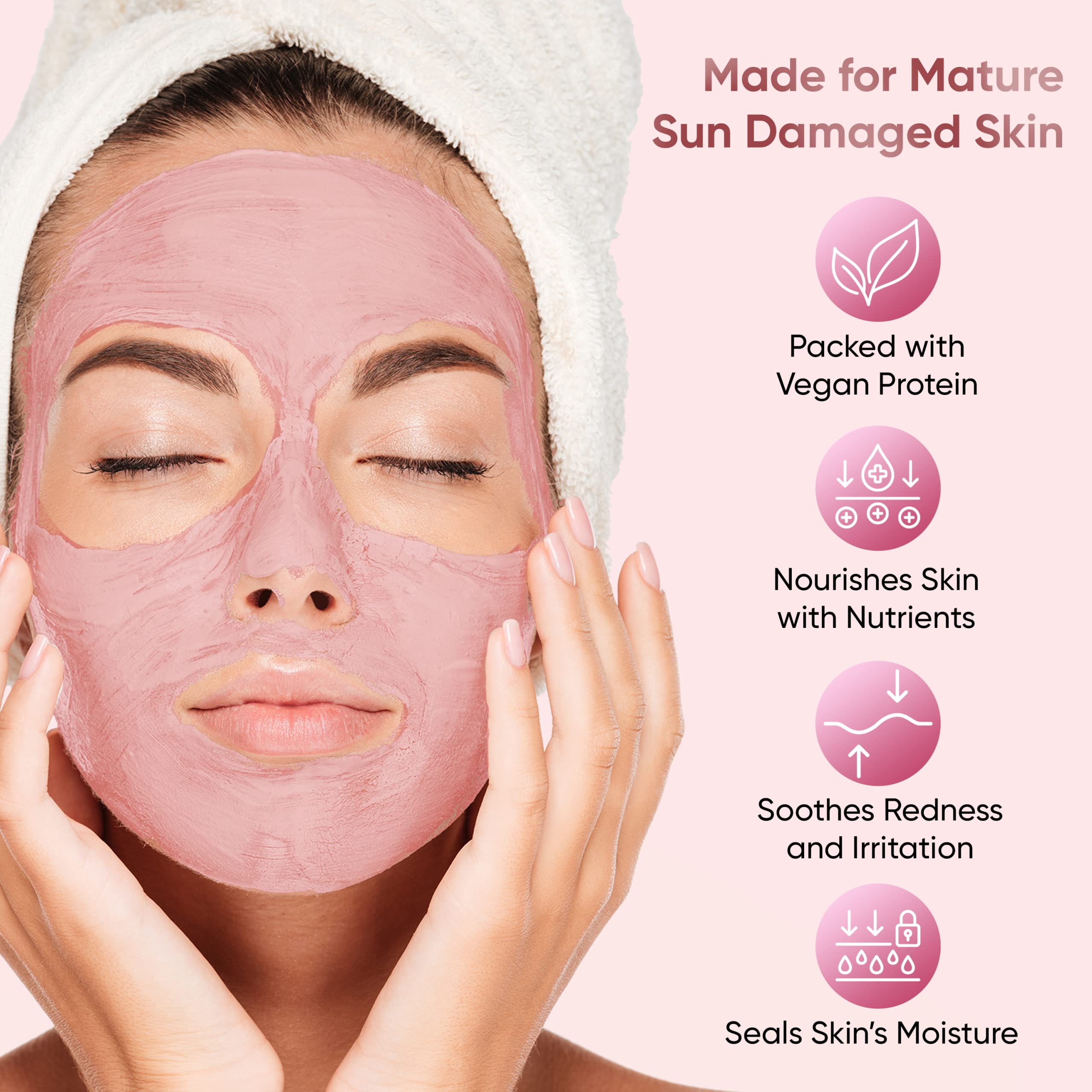 Bio Jouvance - Age Defying Milk Protein Mask 1 oz / 30ml Face Skin Care Treatment